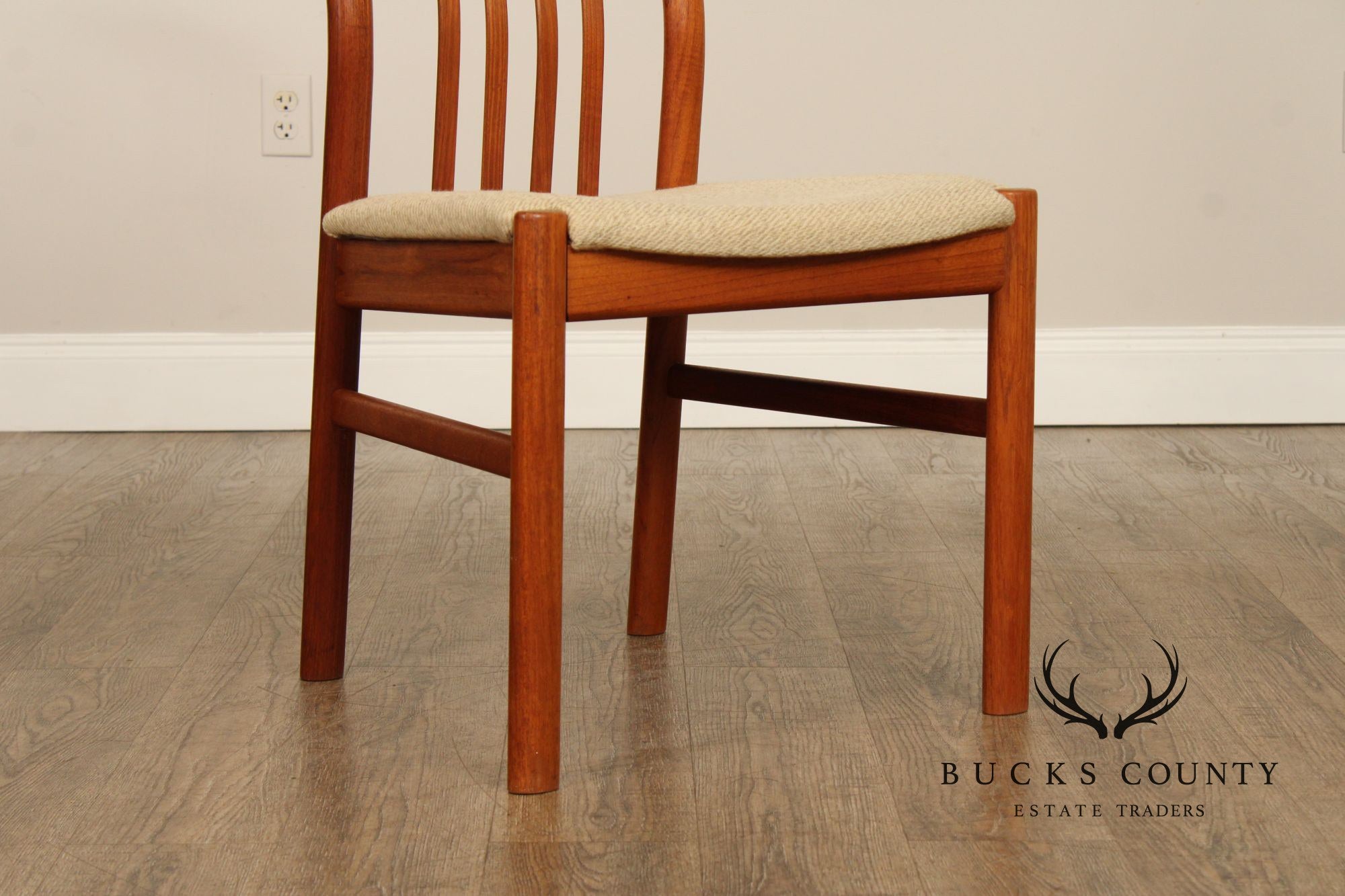 Schou Andersen Møbelfabrik Danish Modern Set of Four Teak Dining Chairs