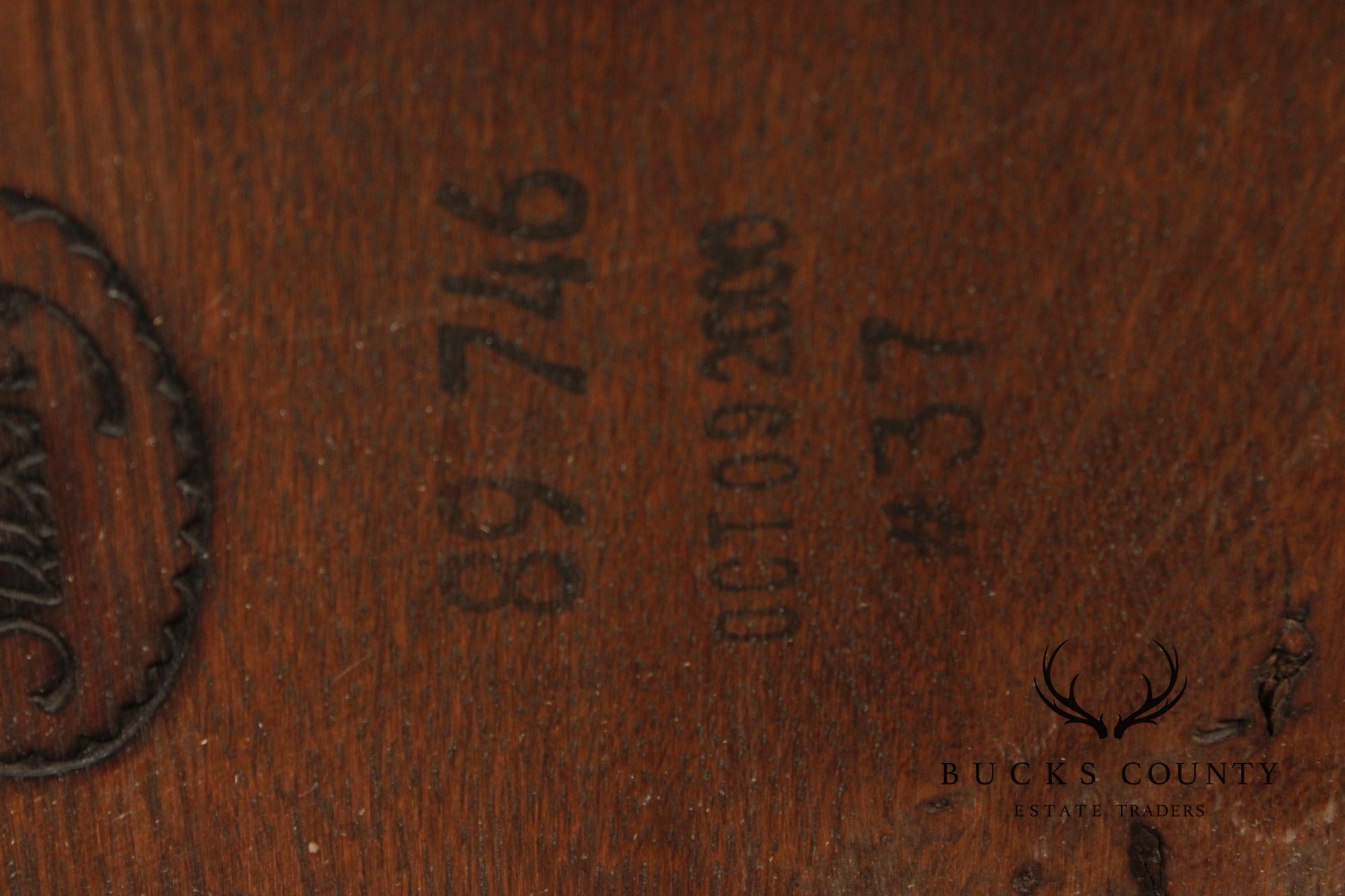 Stickley Mission Collection Oak Spindle Lamp Table