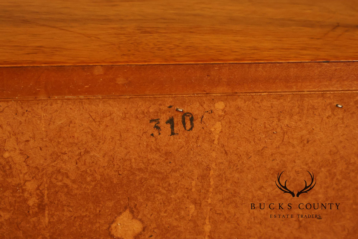 Mid-Century Modern Walnut Bentwood Sculpted Handle Sideboard