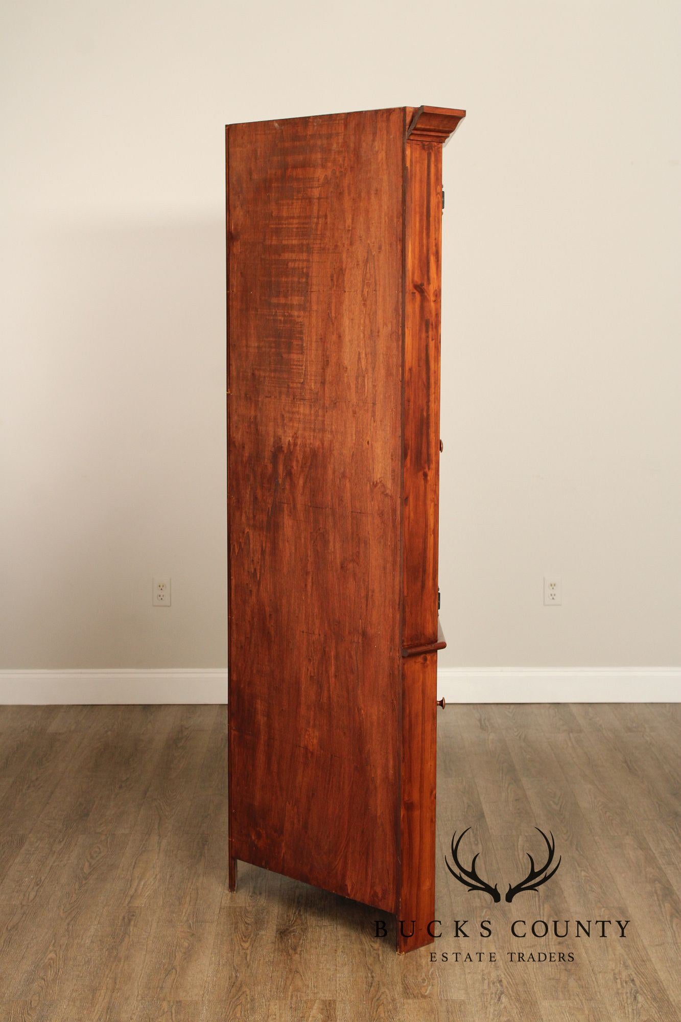 Custom Quality Pine Corner Cabinet