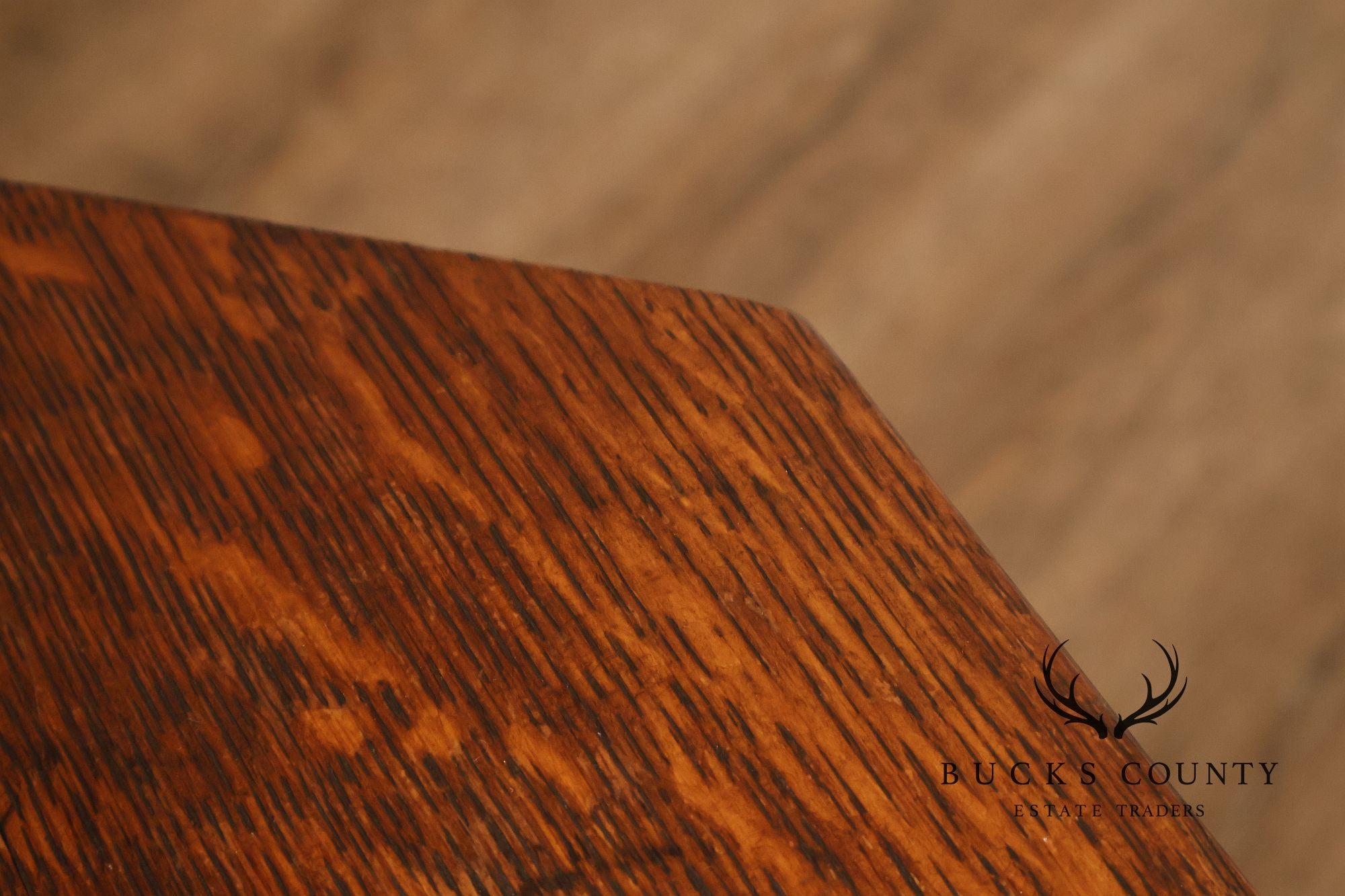 Stickley Mission Collection Oak Octagonal Tabouret Table