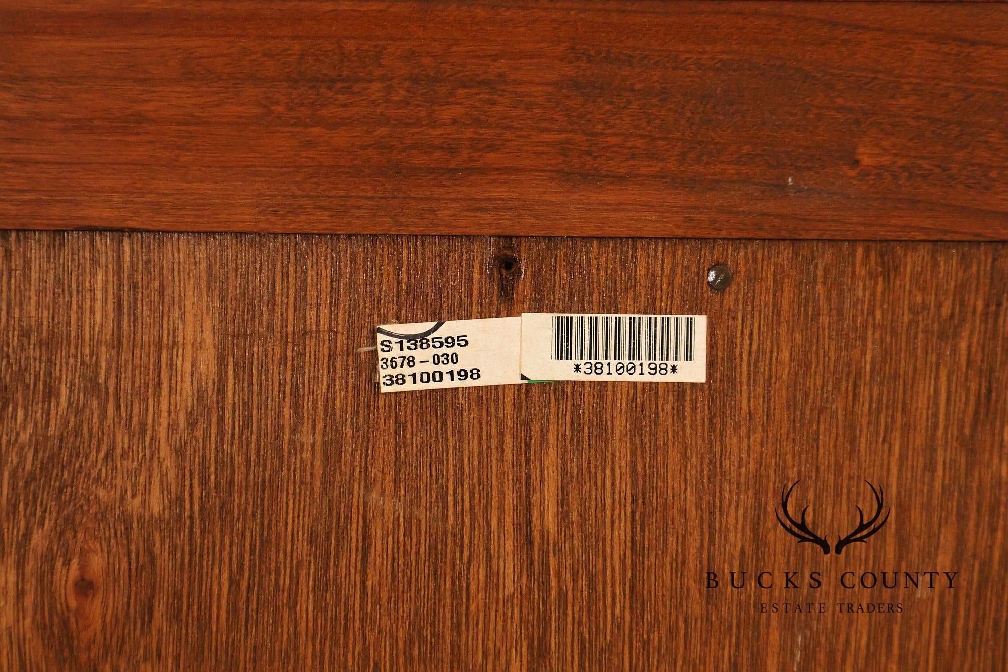 Stickley Georgian Style Banded Mahogany Tall Chest