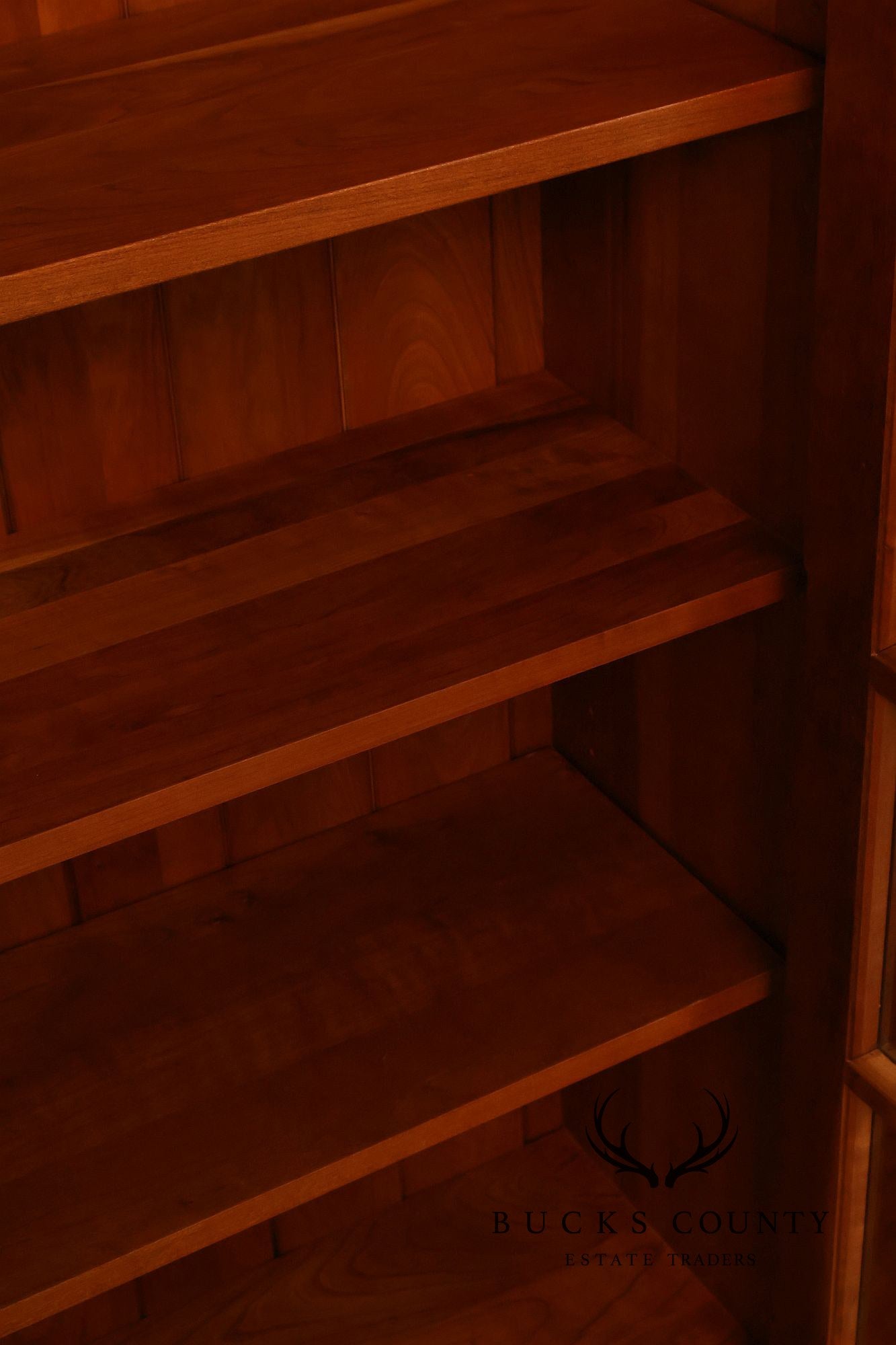 Stickley Mission Collection Cherry Three Door Bookcase