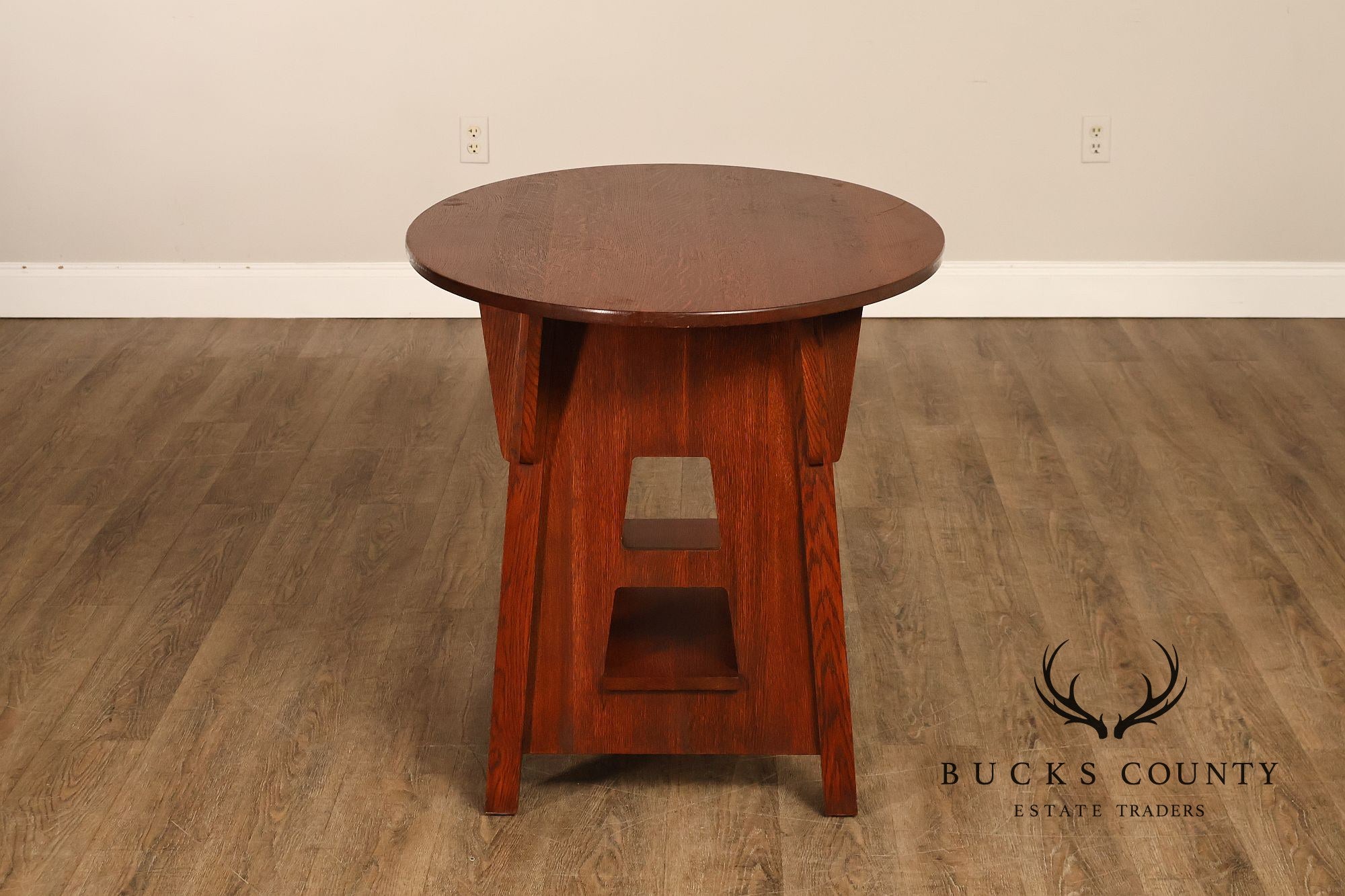 Stickley Mission Collection Oak Limbert Library Table