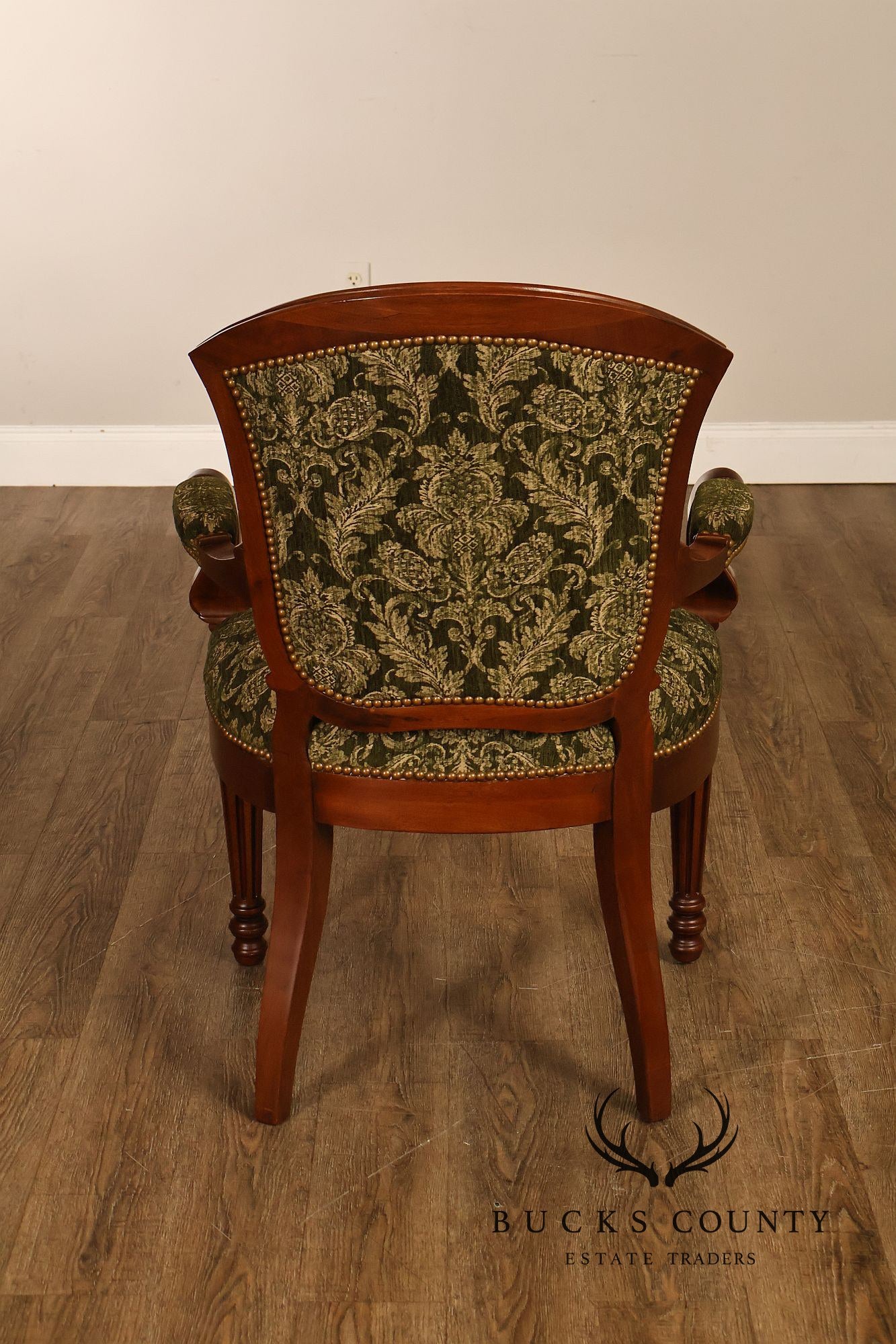 Henredon English Regency Style Set of Eight Mahogany Dining Chairs