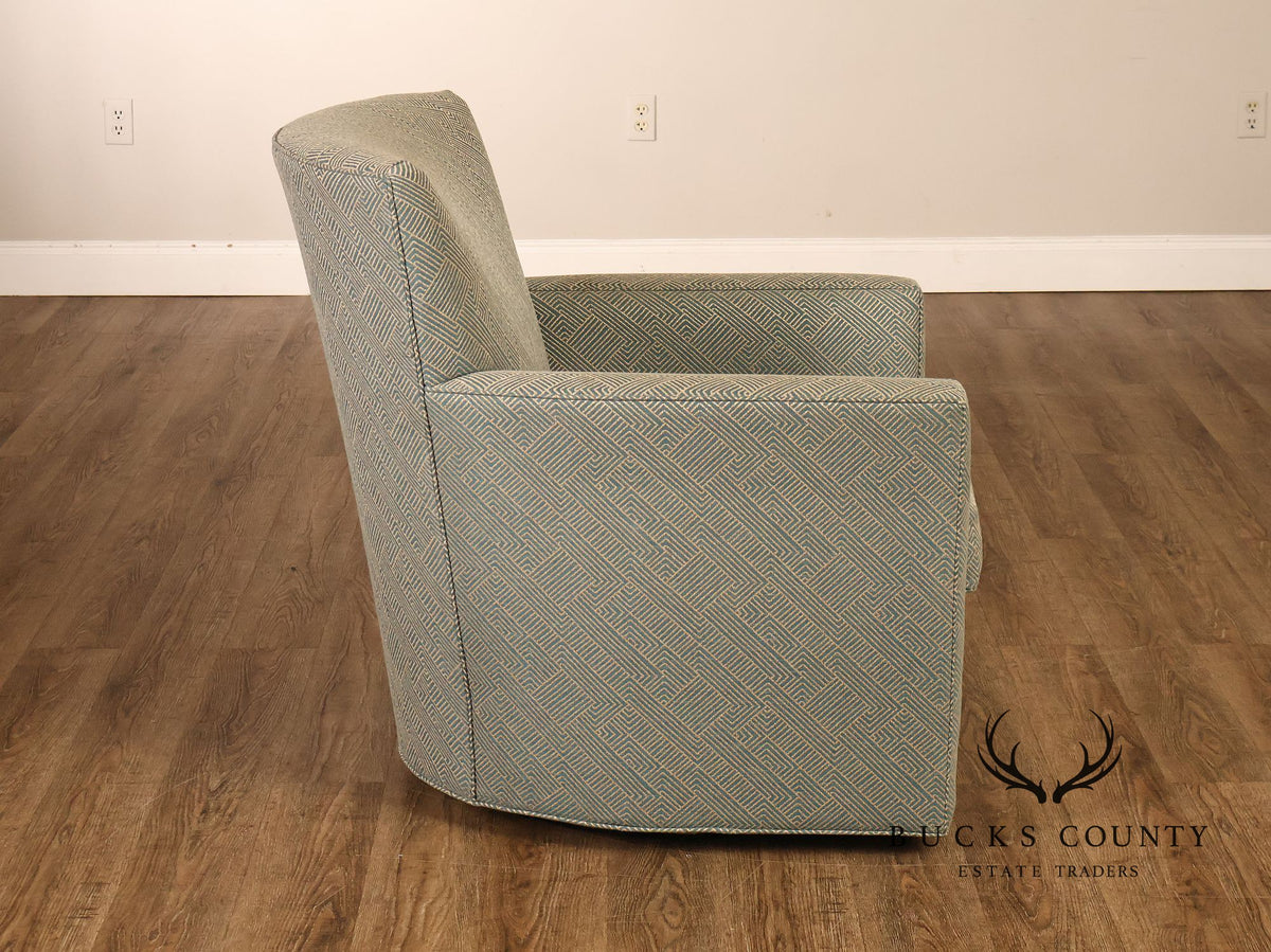 Ethan Allen Contemporary Pair of 'Turner' Armchairs