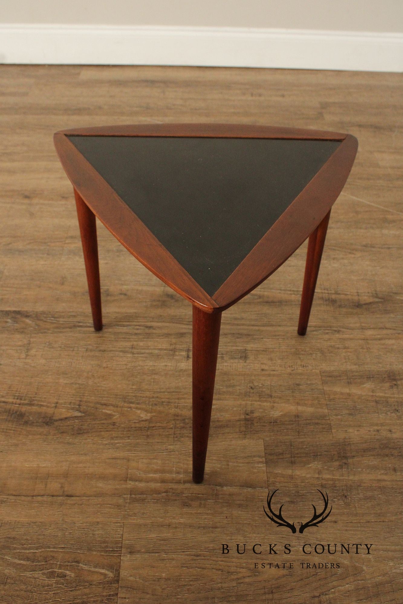 Arthur Umanoff Mid Century Modern Walnut Side Table