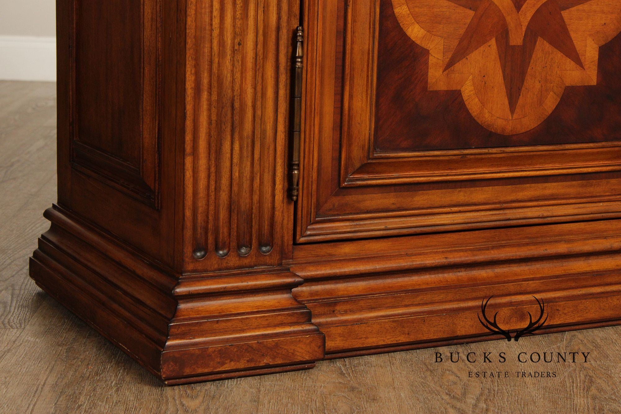 Ethan Allen 'Lombard' Marquetry Sideboard