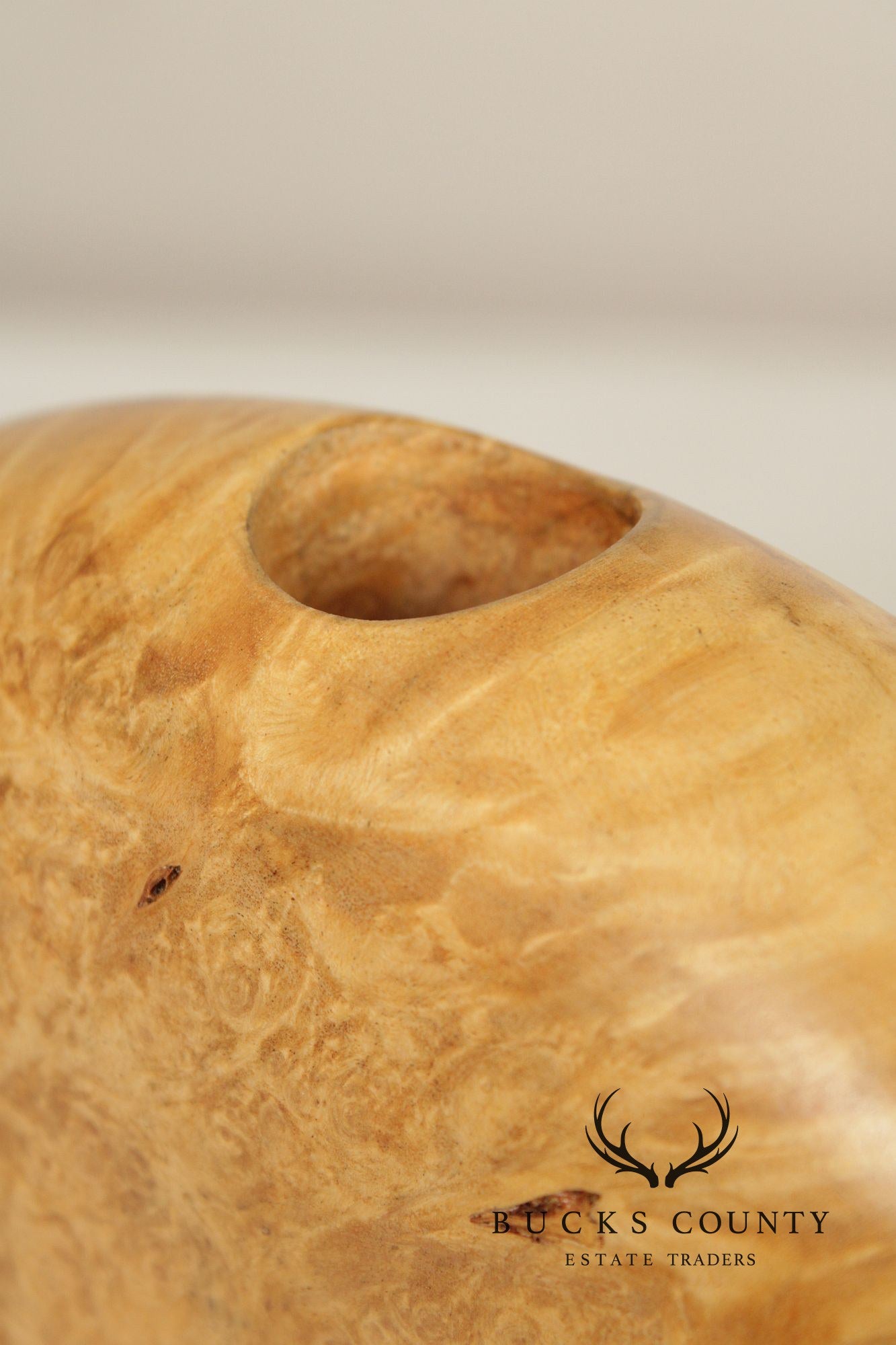Warren Vienneau Studio Crafted Maple Burl Vase