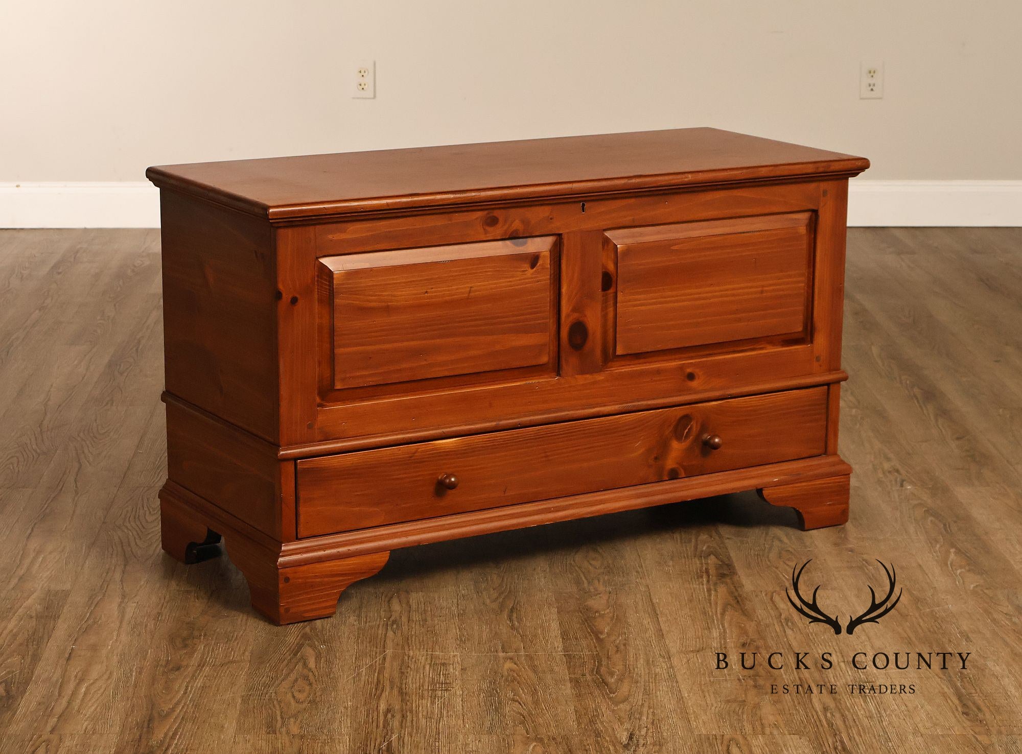 Ethan Allen Cedar-Lined Pine Blanket Chest