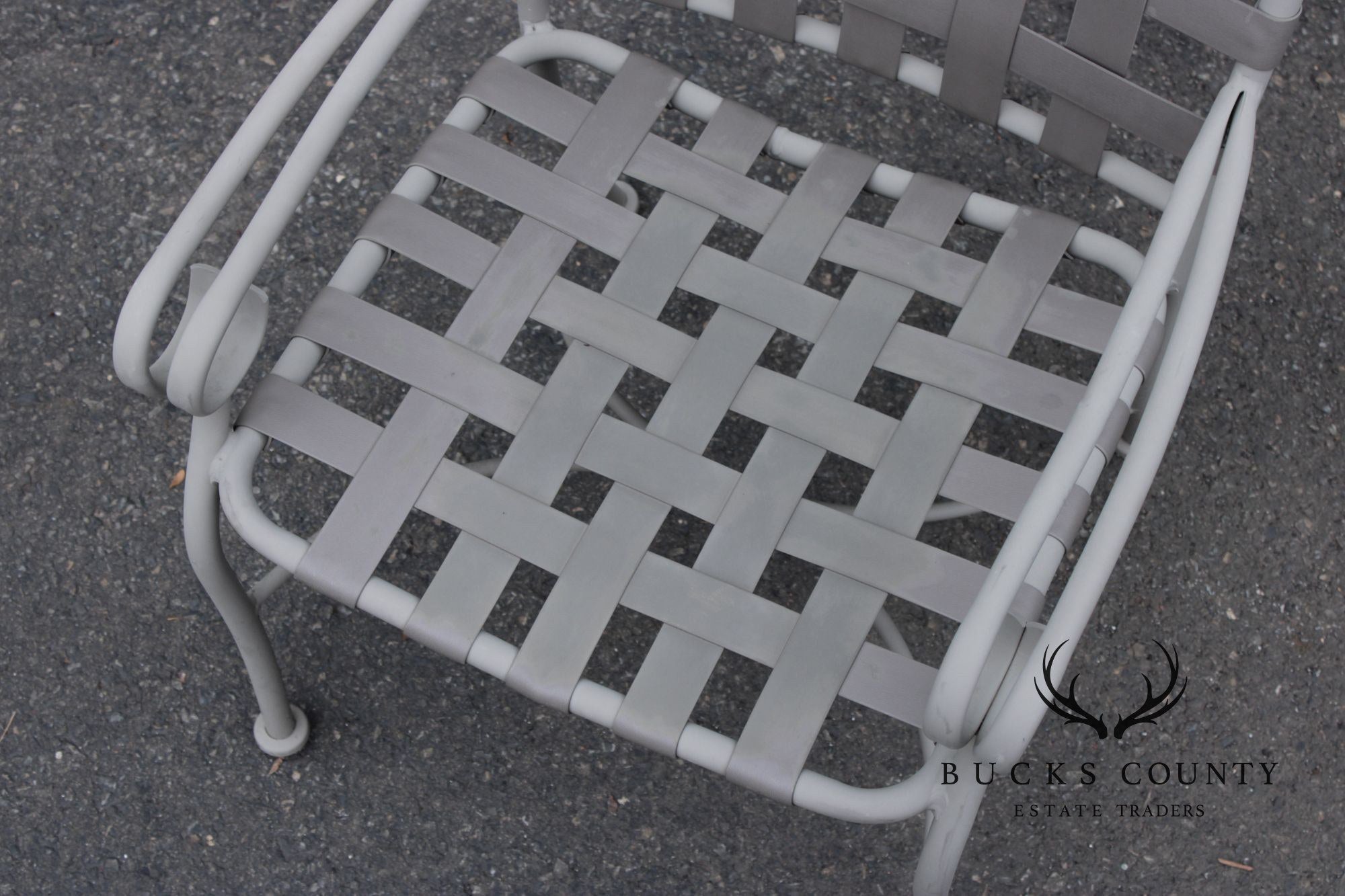 Woodard Ramsgate Oval Patio Dining Table And Six Chairs Set