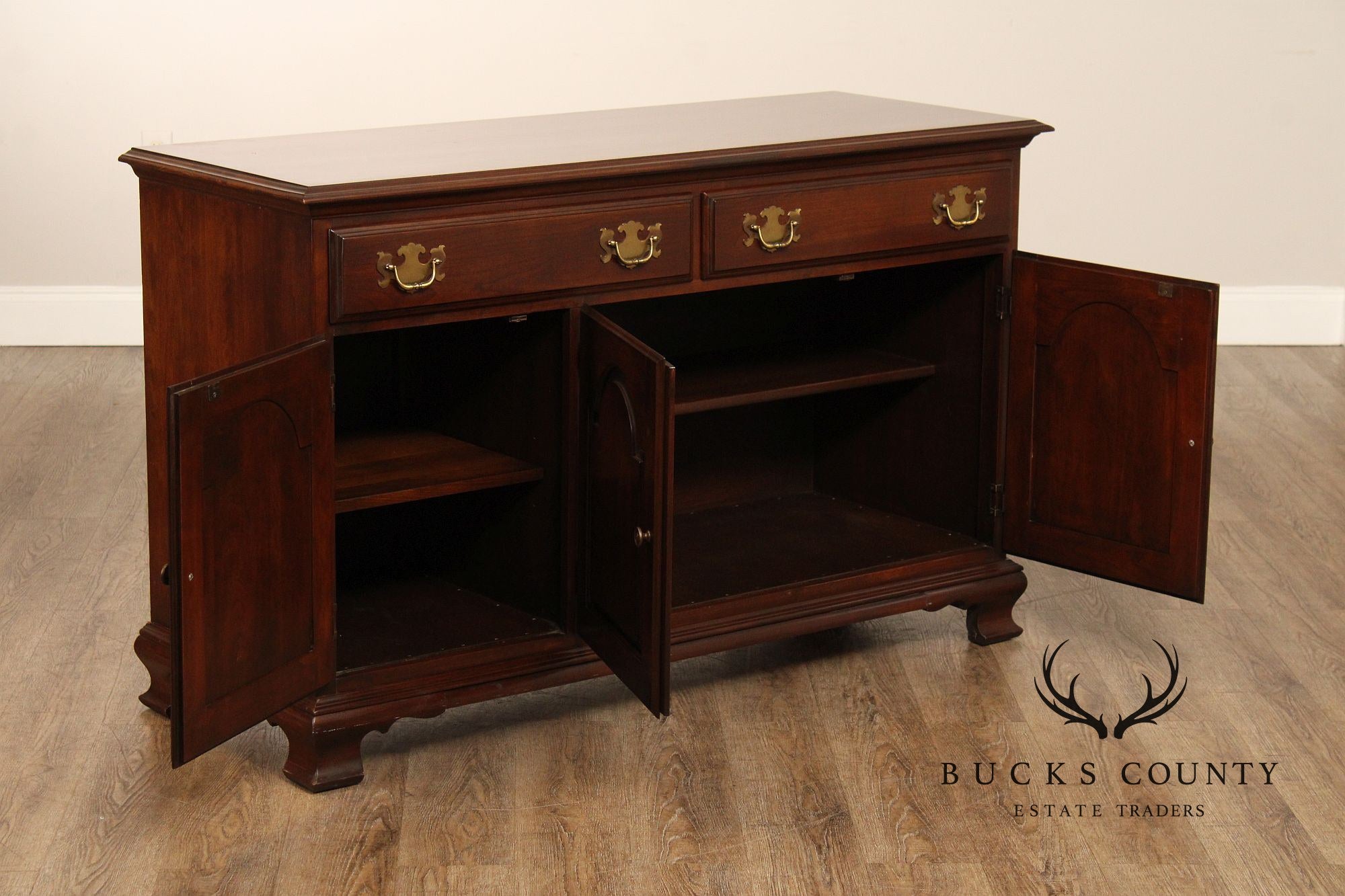 Harden Chippendale Style Cherry Sideboard