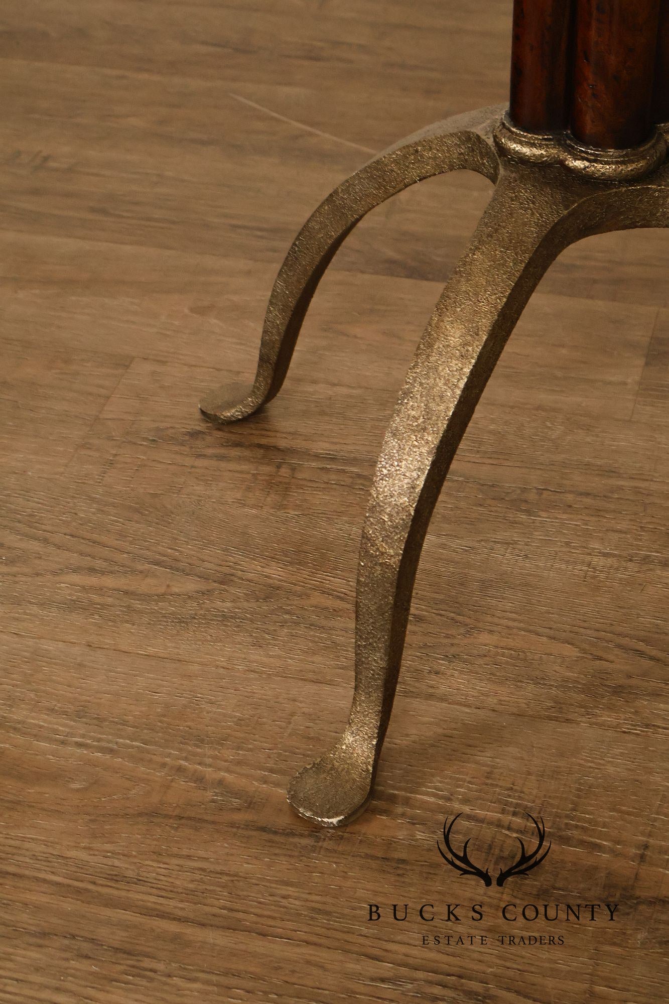 Theodore Alexander 'L'Usine' Round Bistro Accent Table