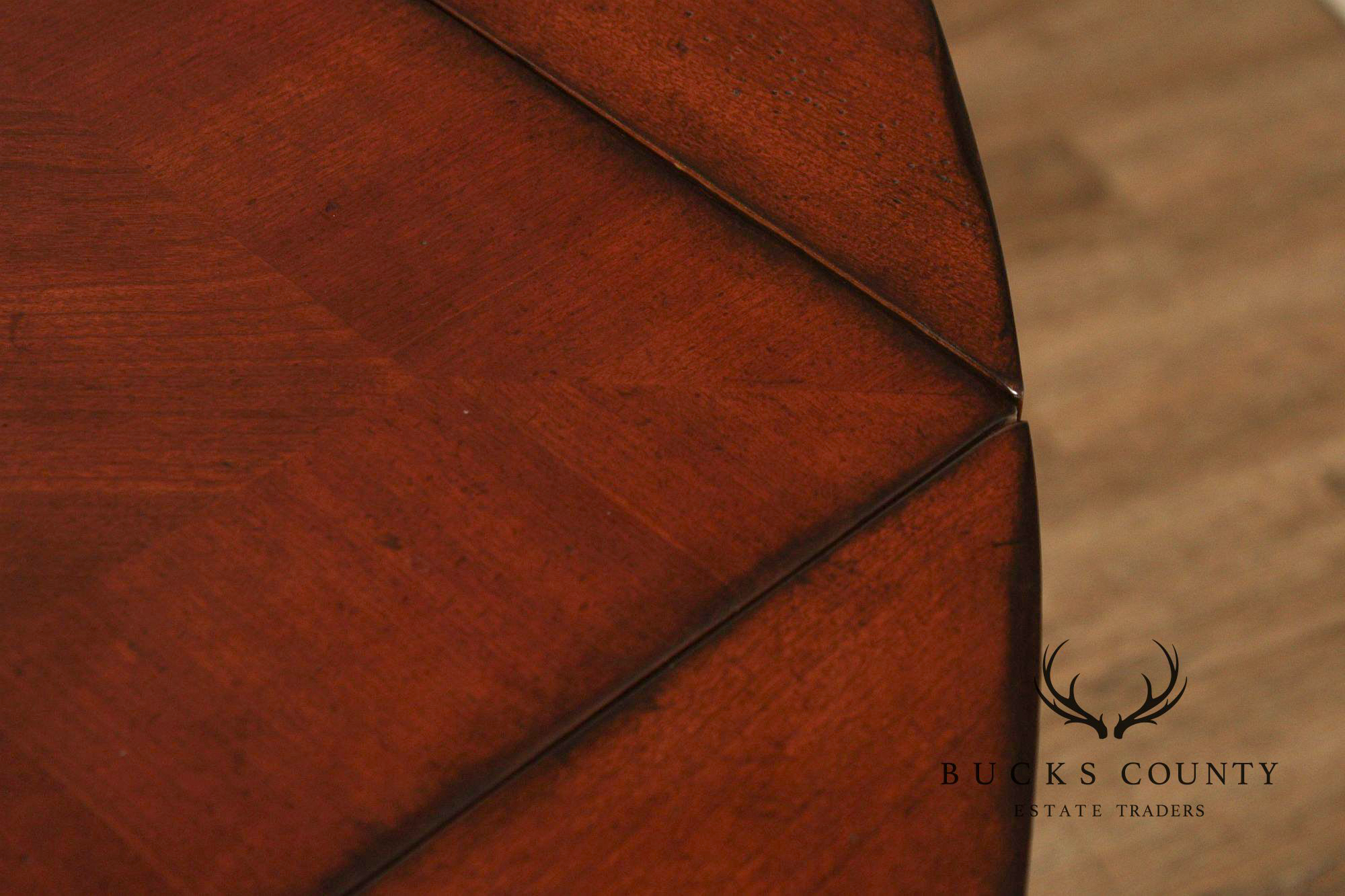 Century Furniture Mahogany Drop-Leaf Game Table