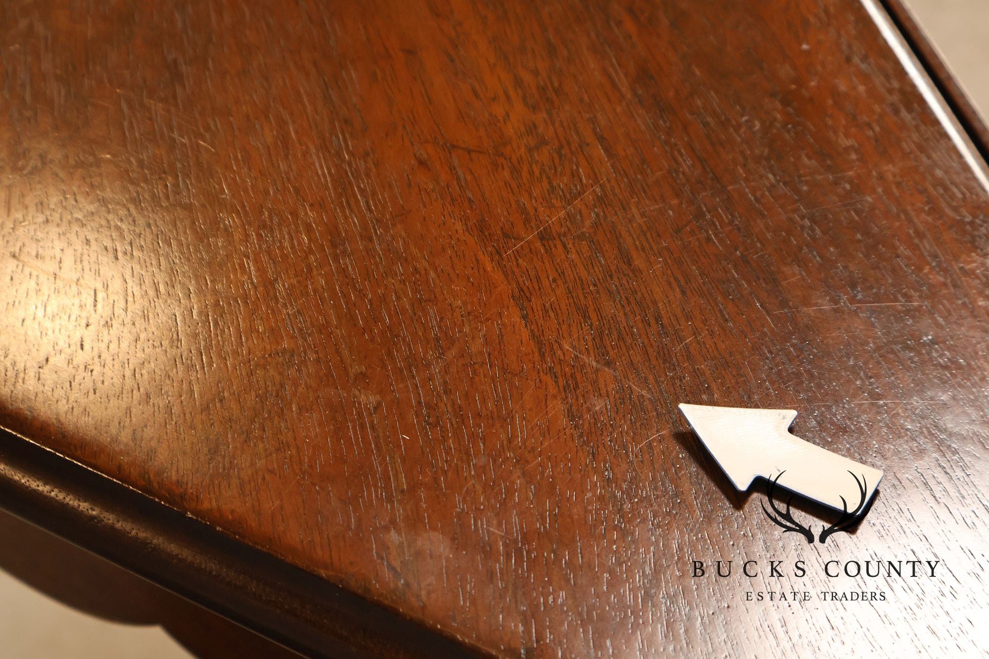 Kittinger Colonial Williamsburg Mahogany Drop-Leaf Napkin Table