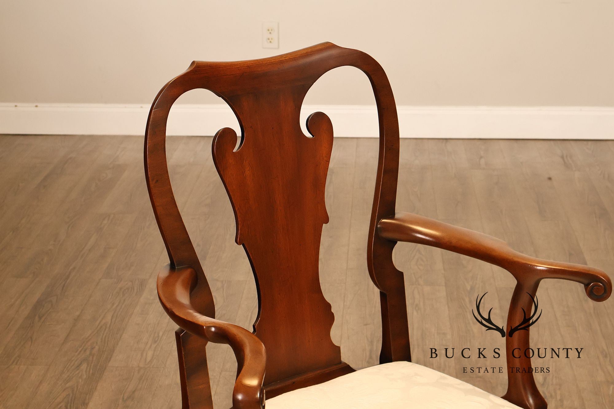 Kittinger Colonial Williamsburg Pair of Mahogany Armchairs CW 151
