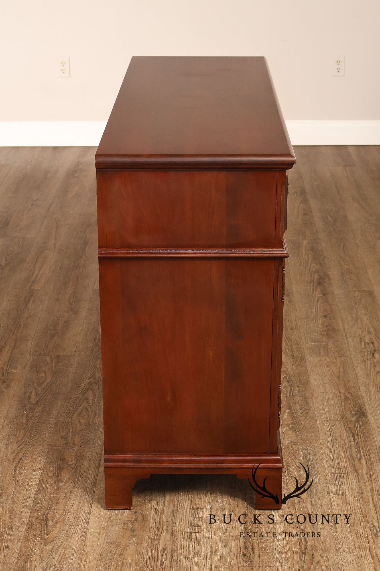 Hitchcock Colonial Style Cherry Three-Drawer Server
