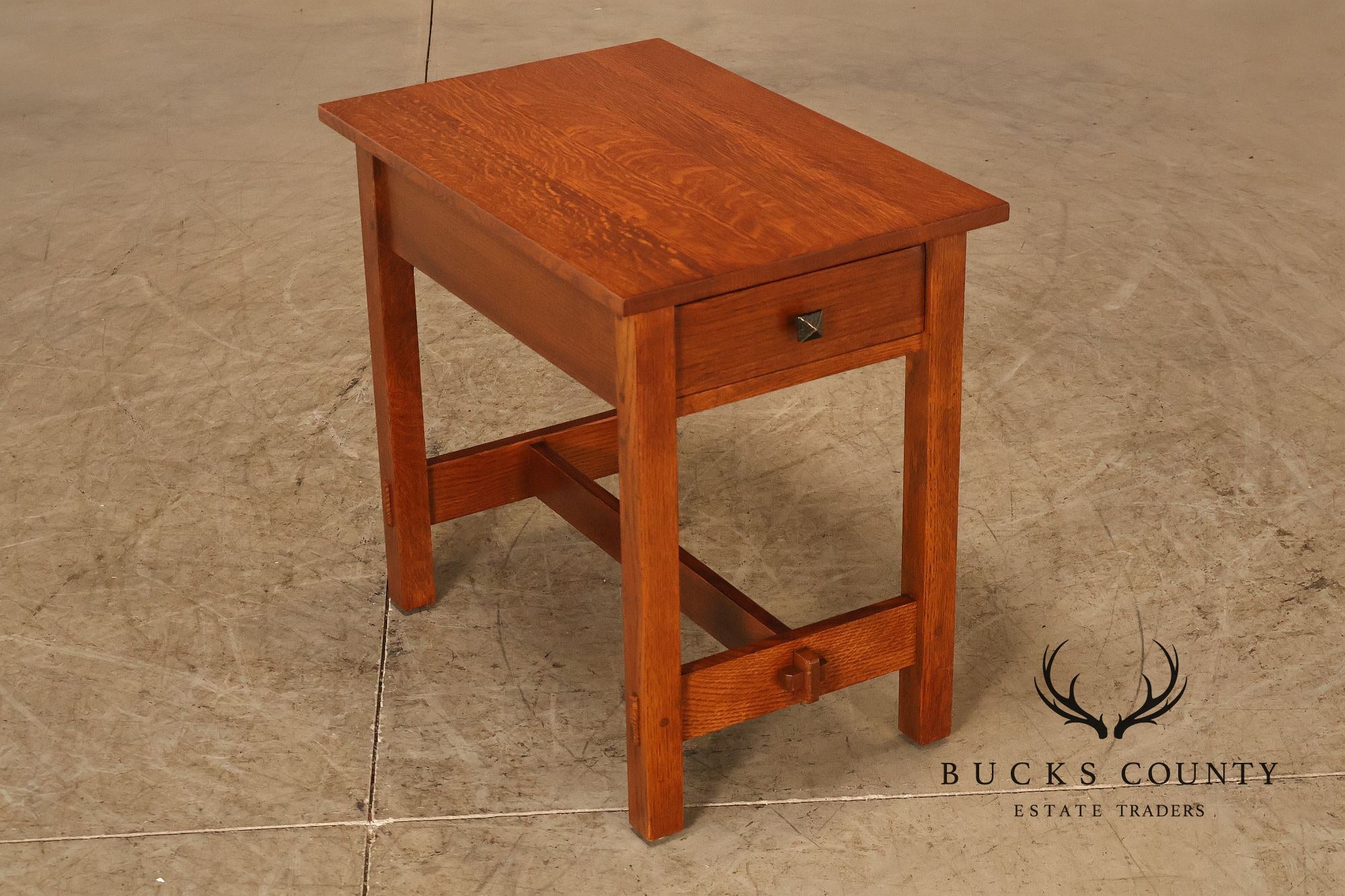 Stickley Mission Collection Pair of Oak End Tables