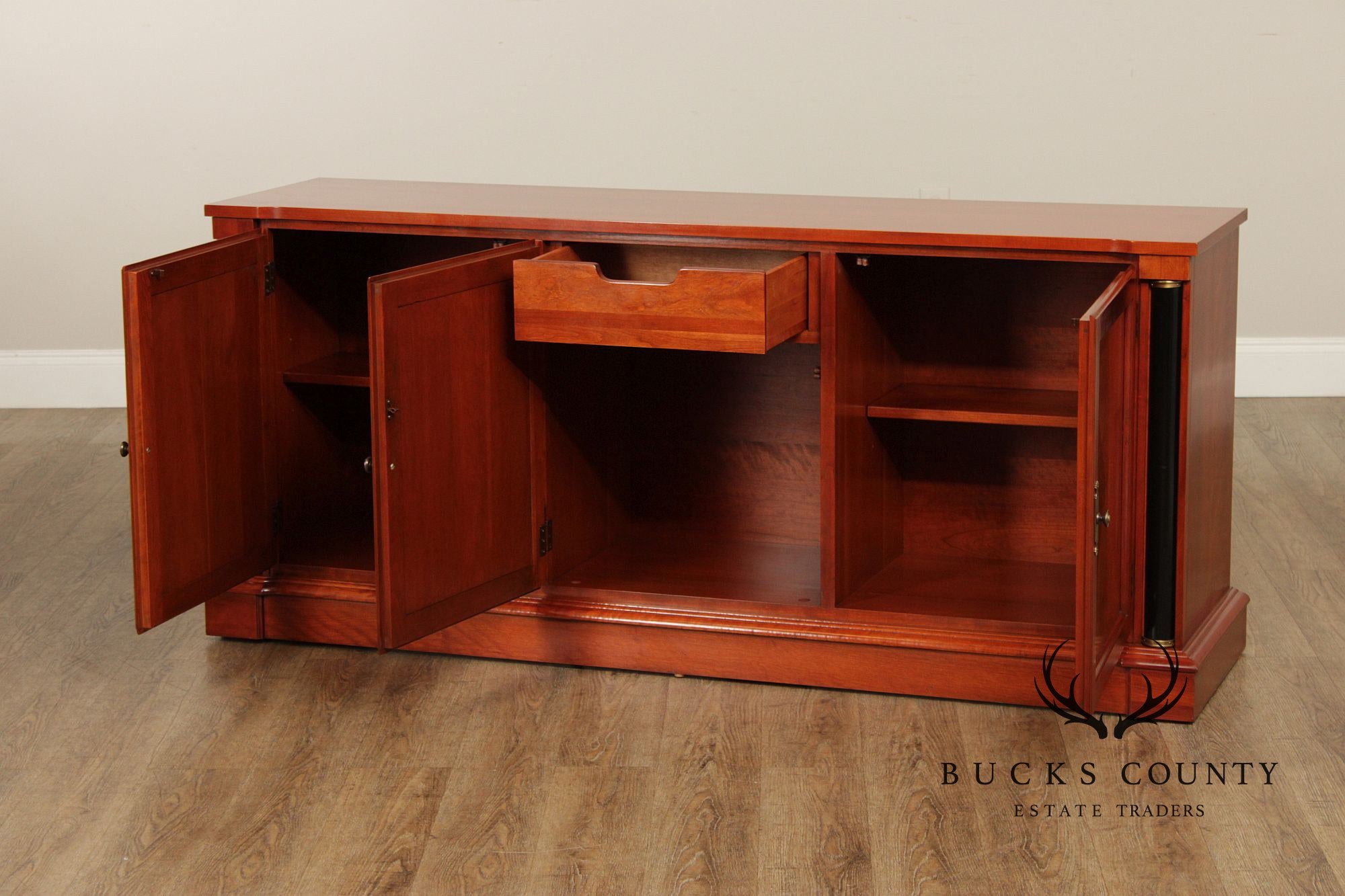 Ethan Allen 'Medallion' Cherry Sideboard Cabinet