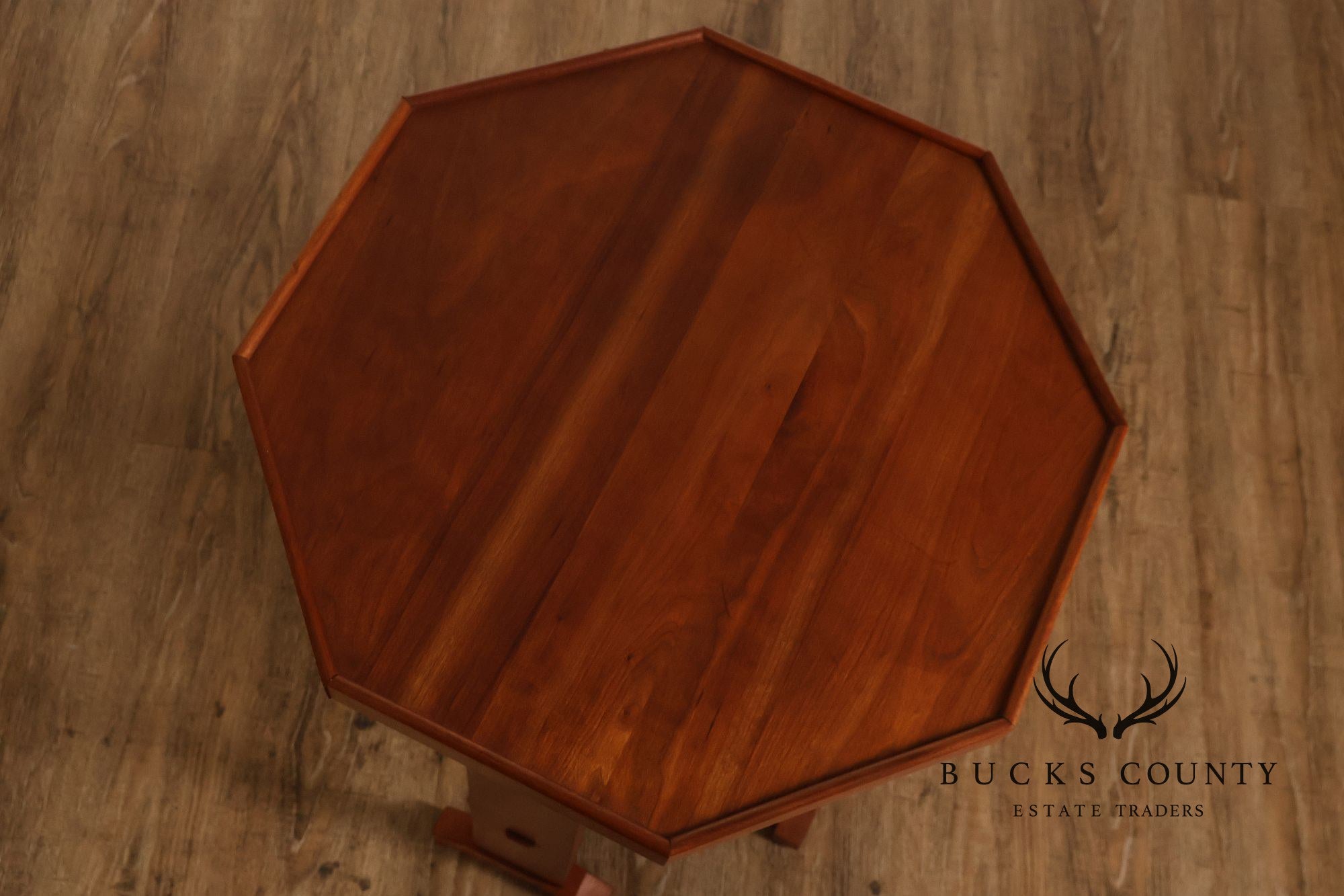 Stickley Mission Collection Cherry Octagonal Side Table