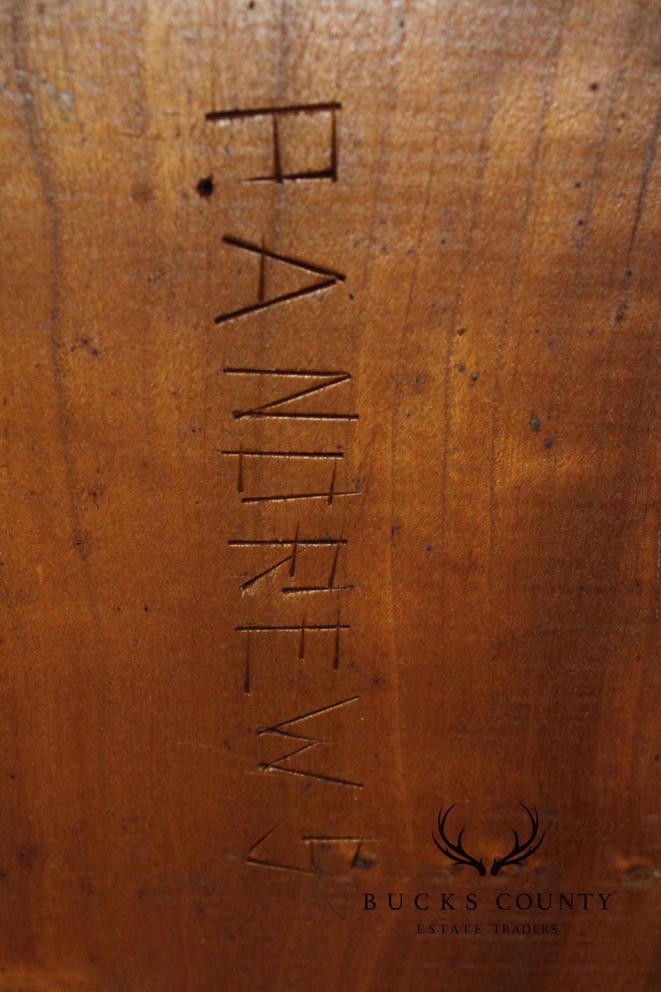 Benchmade Cherry Drop Leaf Harvest Dining Table