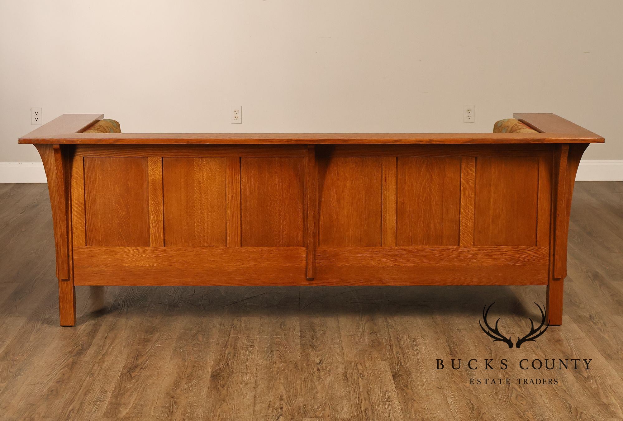 Stickley Mission Collection Oak Prairie Settle