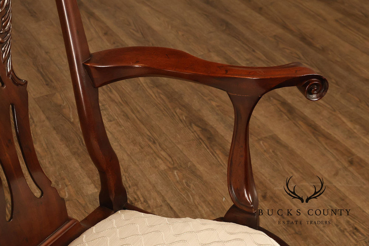 Henredon 'Rittenhouse Square' Set of Six Mahogany Dining Chairs