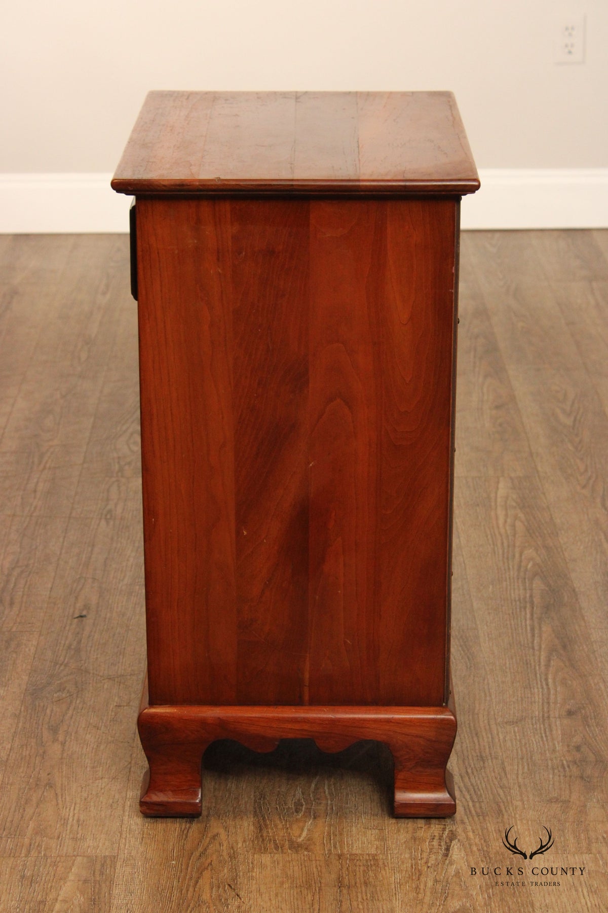 Stickley Chippendale Style Cherry Open Nightstand