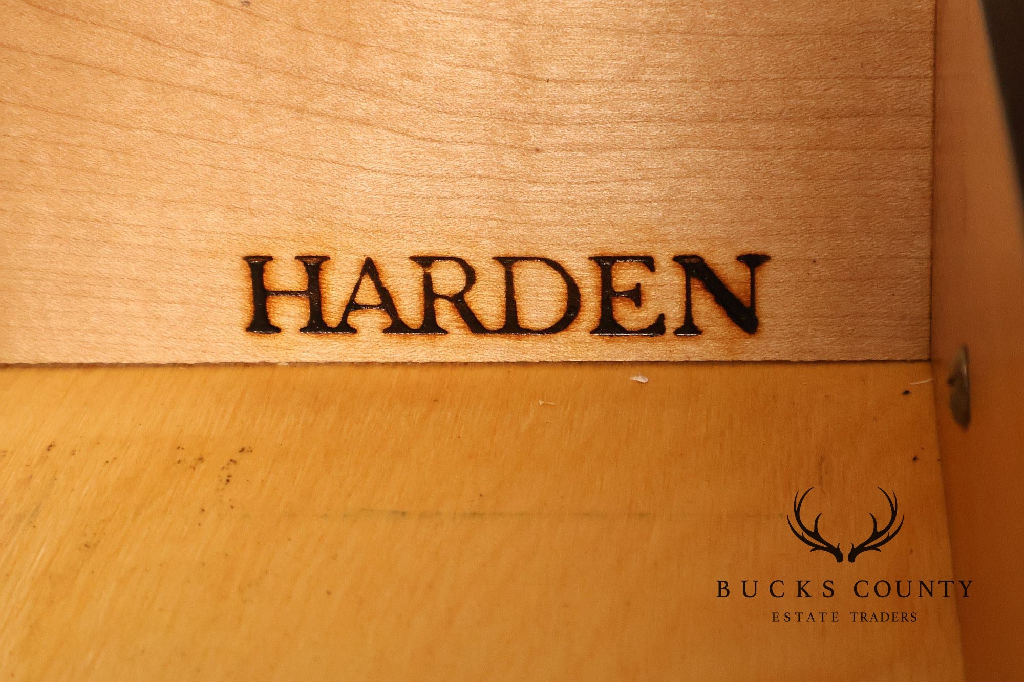 Harden Georgian Style Cherry One Drawer Nightstand With Pull-Out Tray