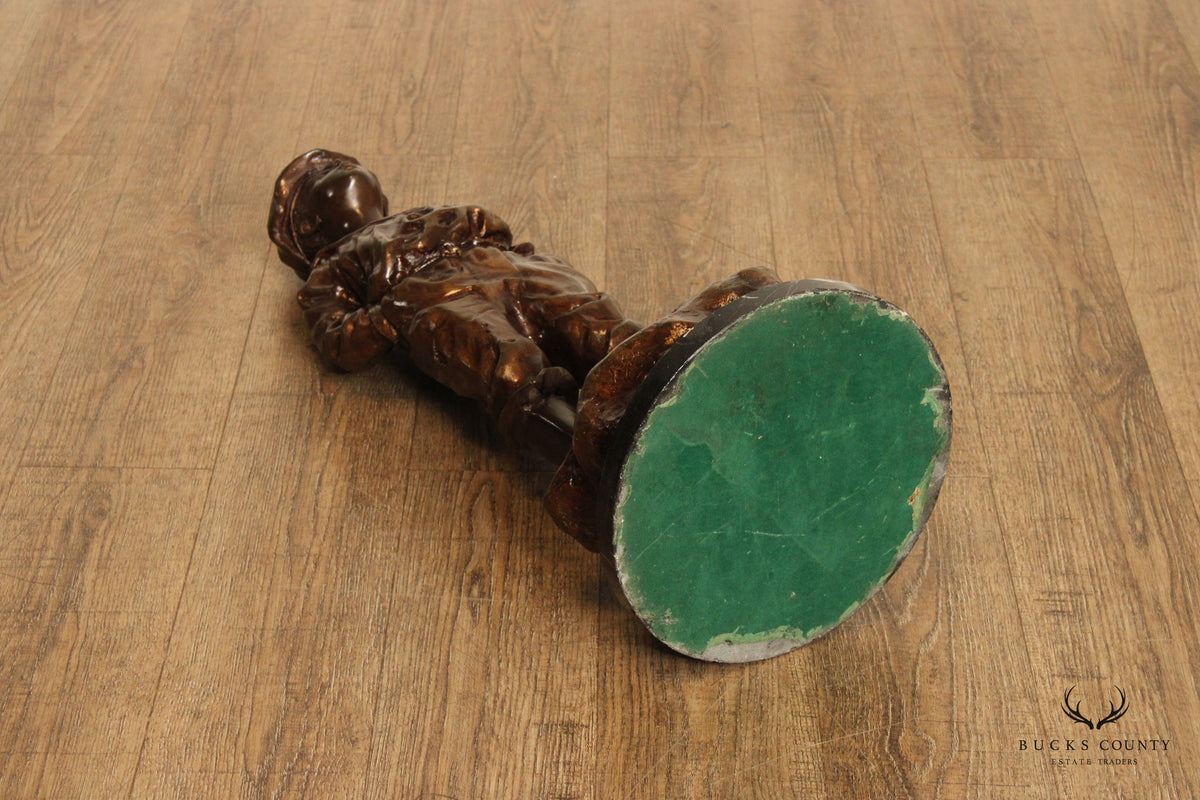 Whistling Boy 'Le Siffleur' Bronze Sculpture, After Victor Szczeblewski