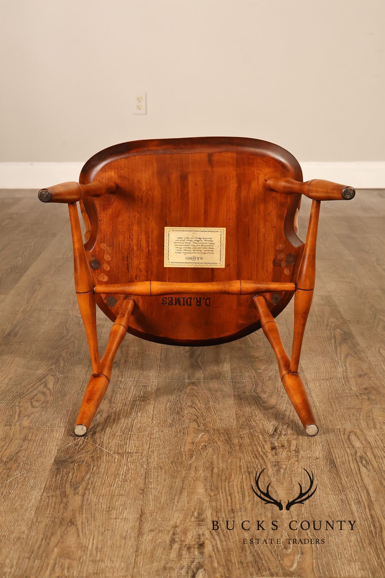 D.R. Dimes Set of Eight Bird Cage Dining Chairs