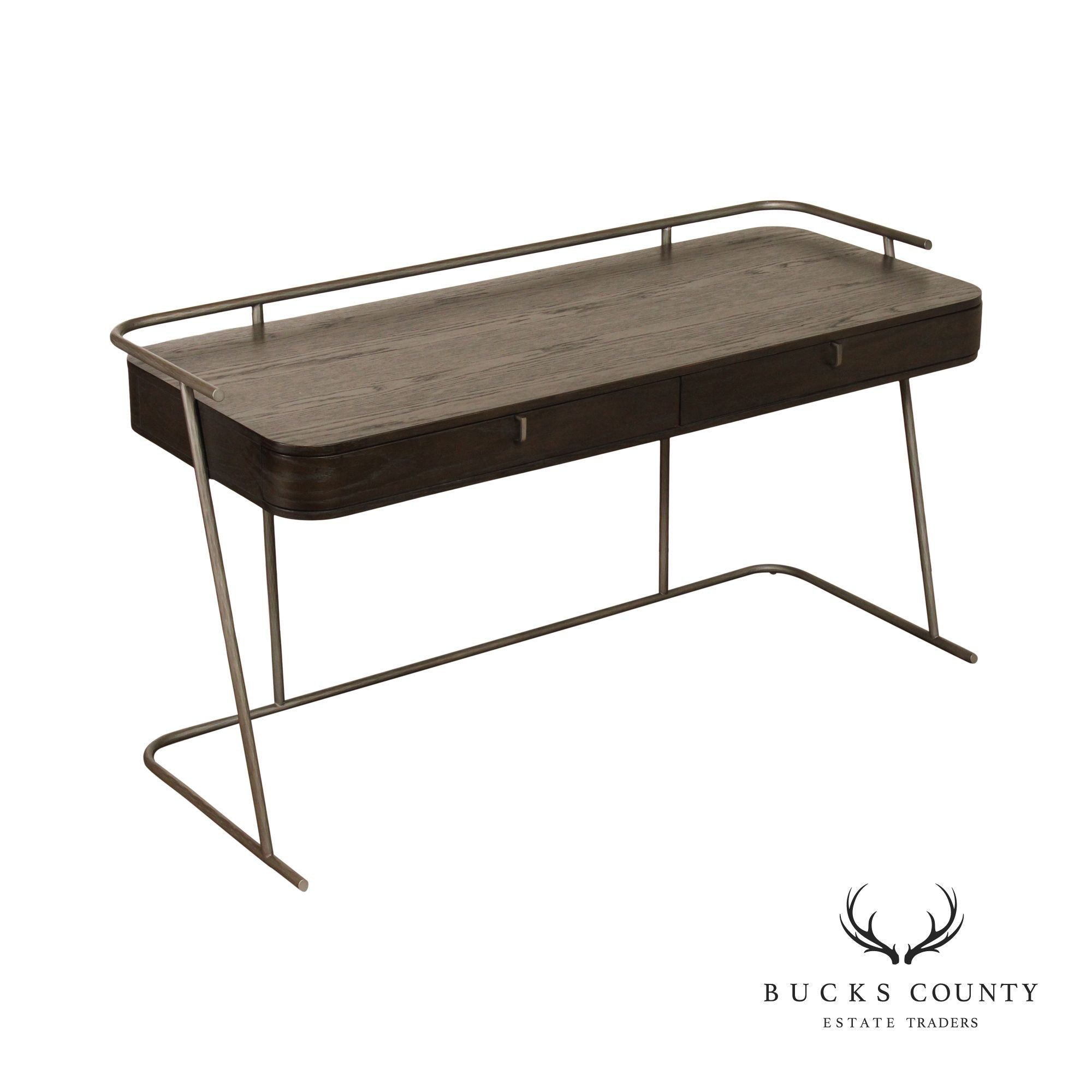 Safavieh Couture Ferrell Modern Industrial Wood And Steel Writing Desk