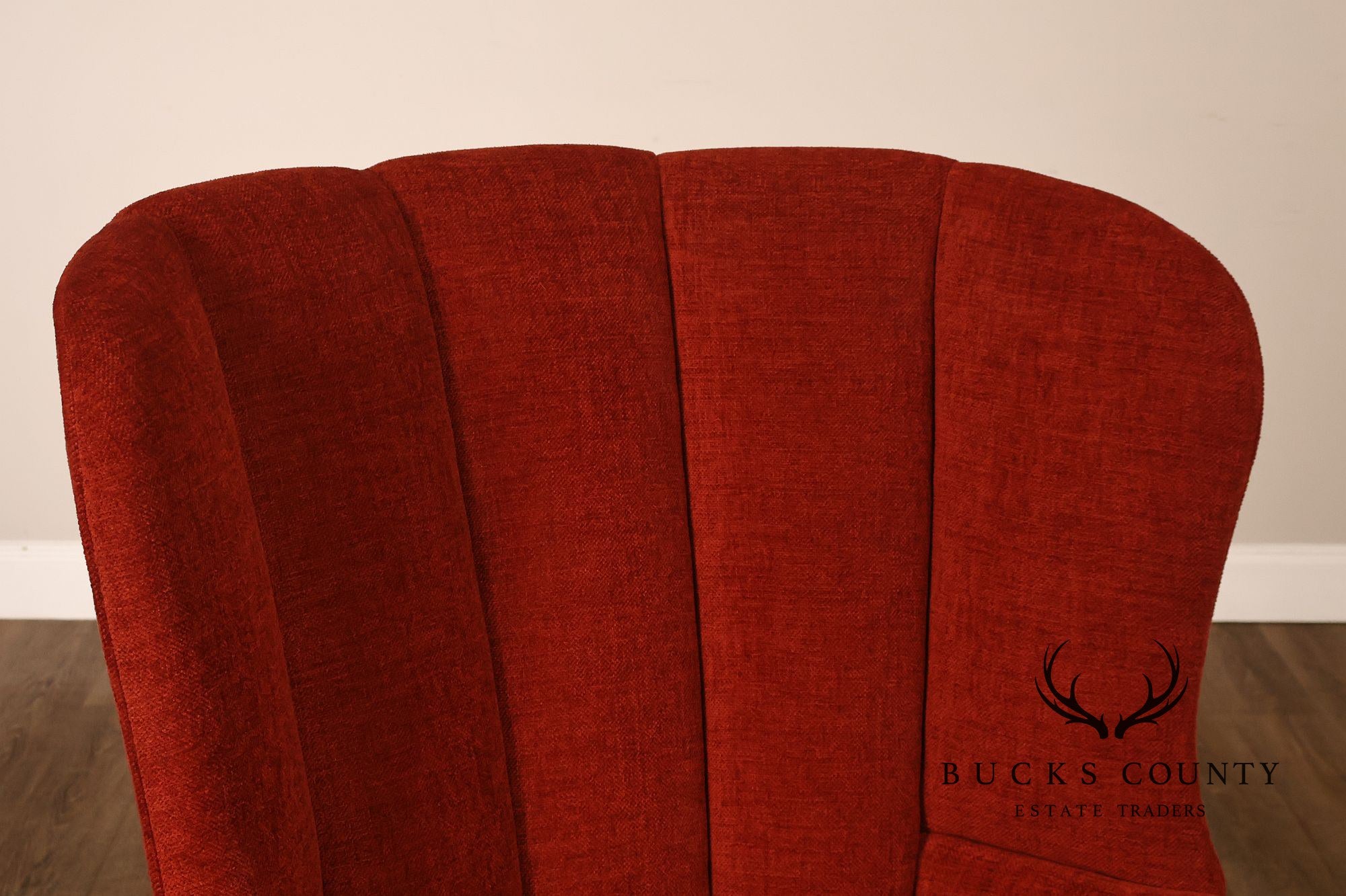 Kindel Grand Rapids Winterthur Collection Mahogany Wing Chair