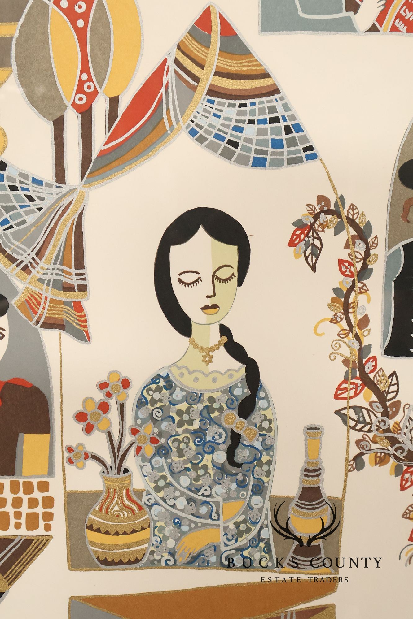 Ilan Hasson Post War Limited Edition Print, 'Waiting for Messiah'