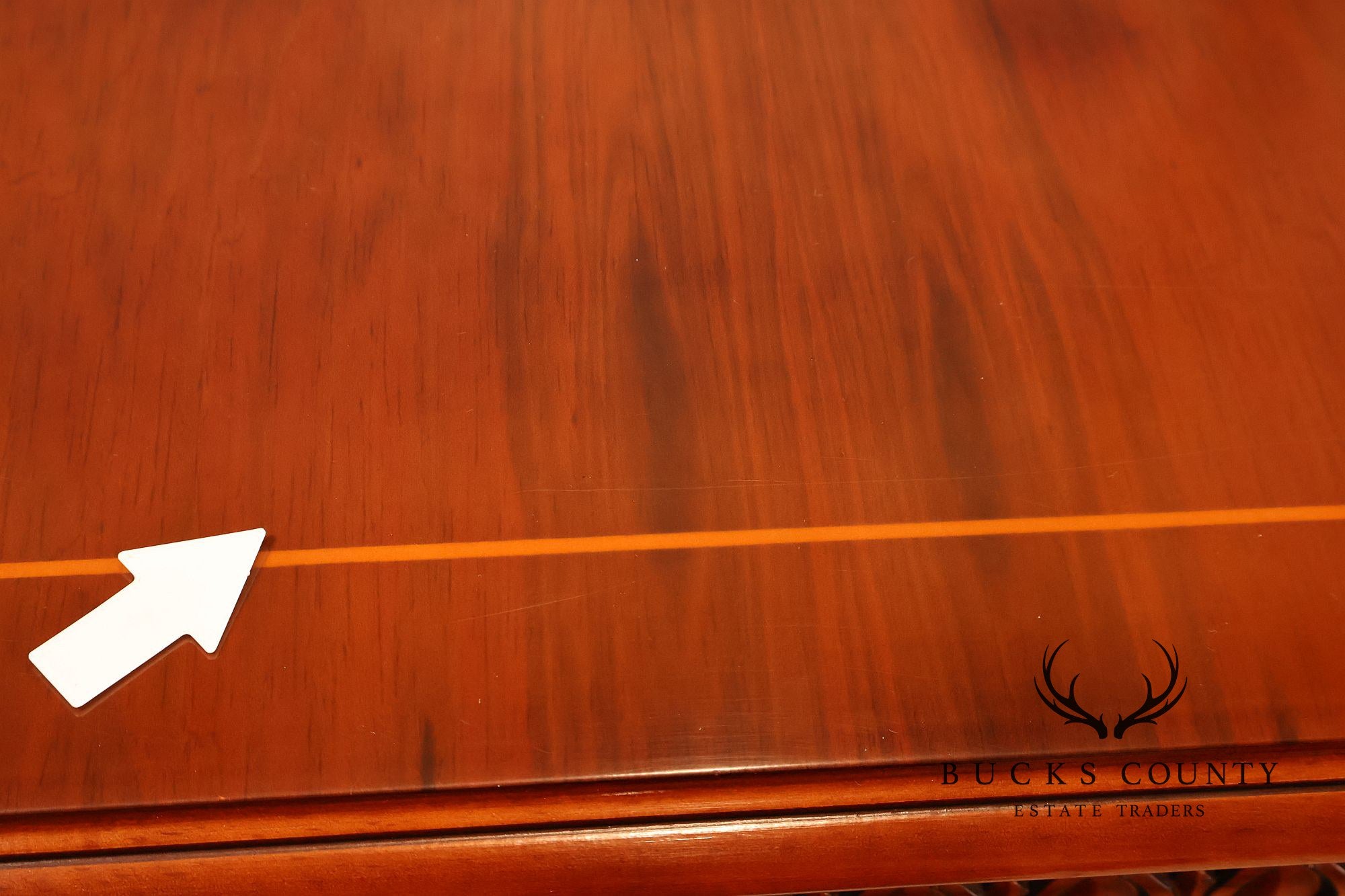 Edwardian Style Inlaid Mahogany Chest of Drawers