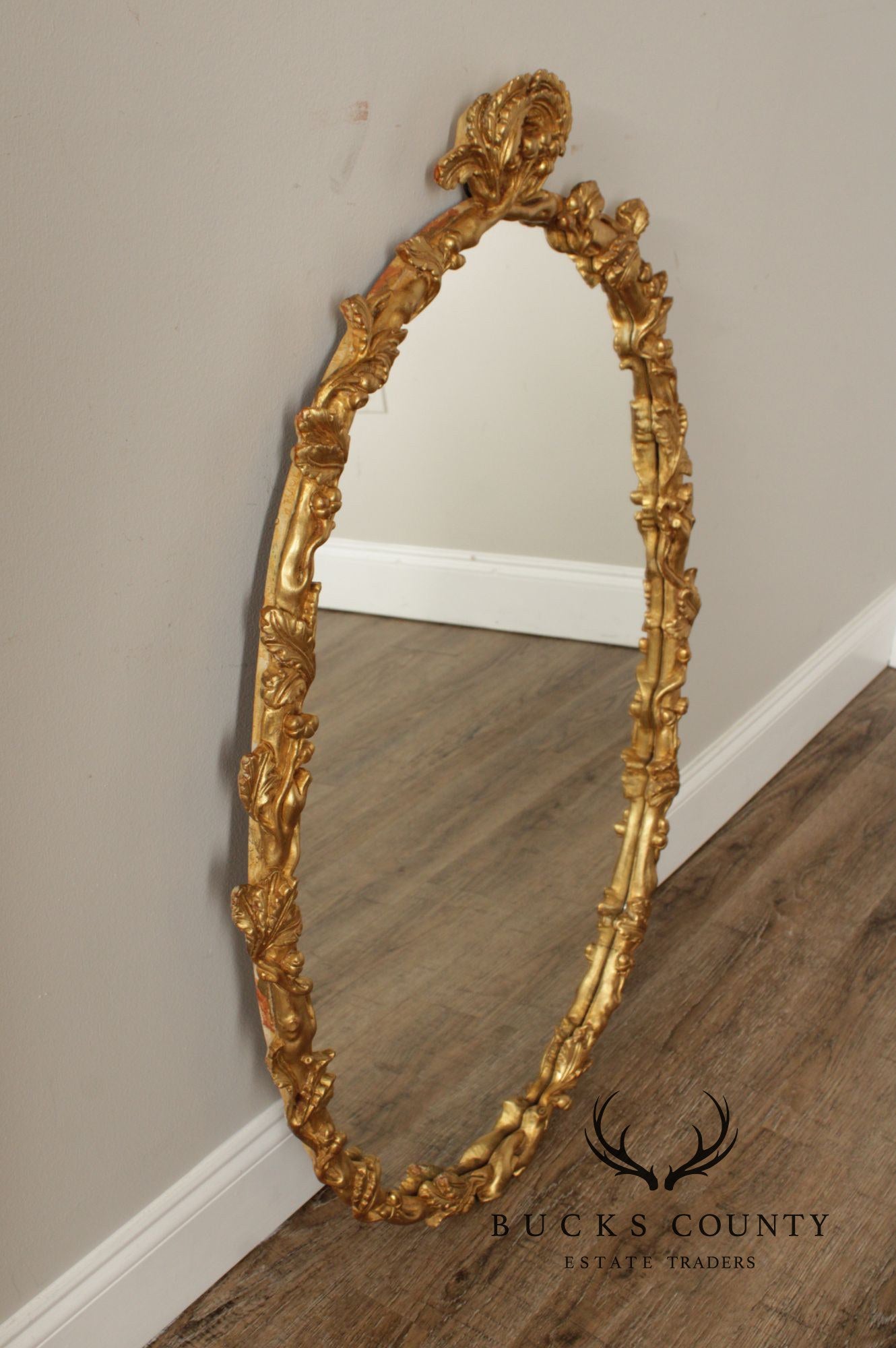 Carved Giltwood Wall Mirror