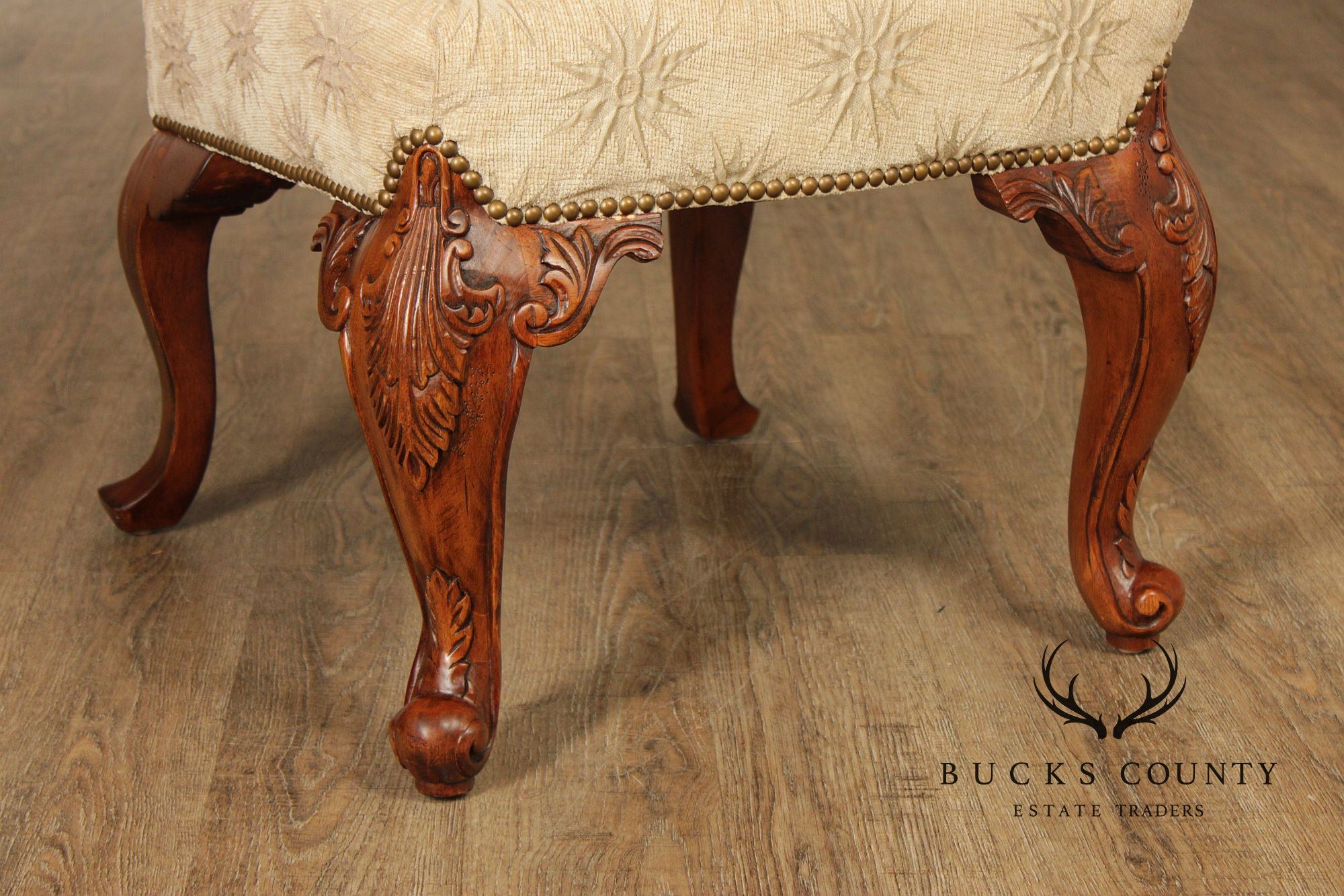Georgian Style High-Back Mahogany Side Chair