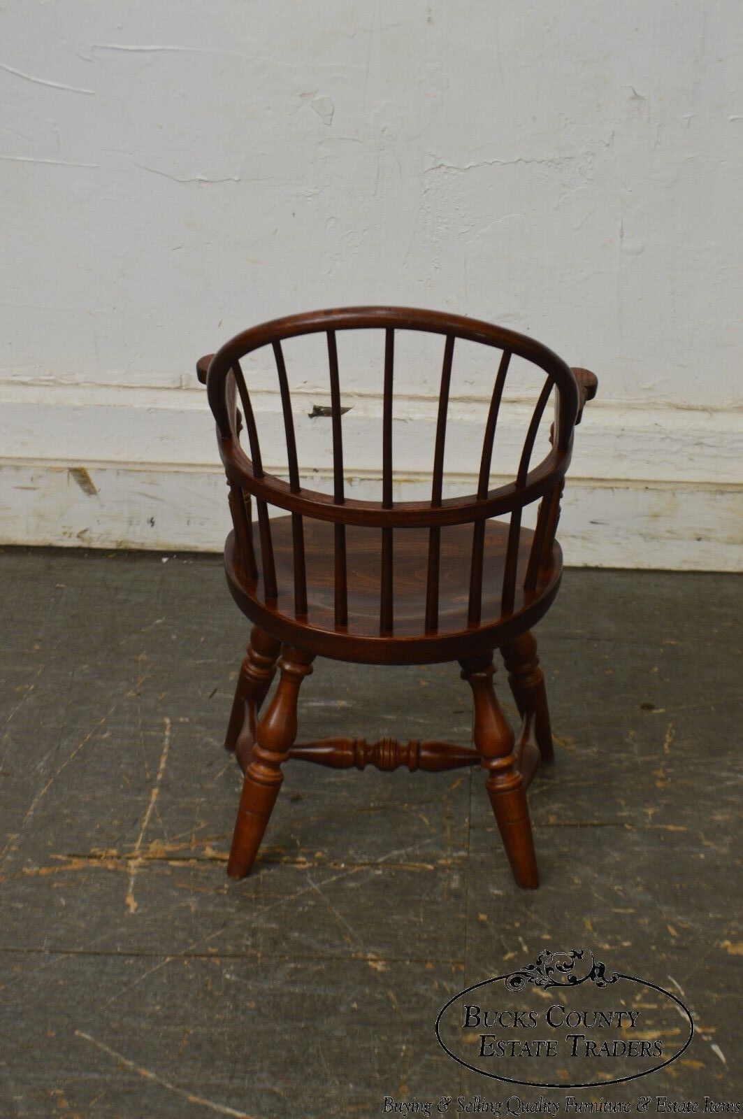 Frederick Duckloe & Bros Windsor Style Childs Diminutive Size Arm Chair