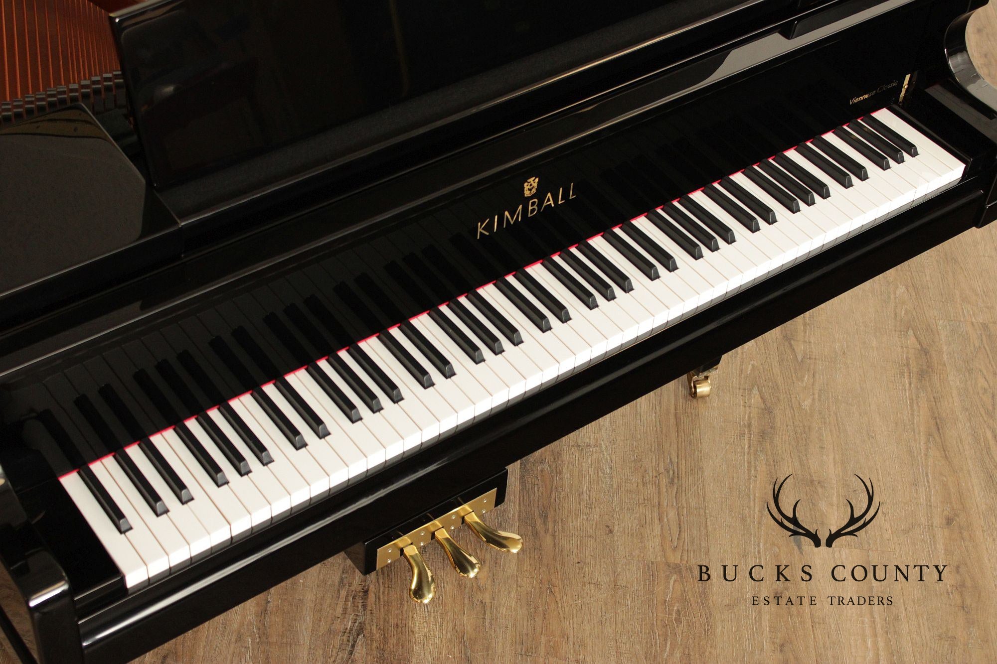 Kimball 'Viennese Classic' Baby Grand Piano and Bench