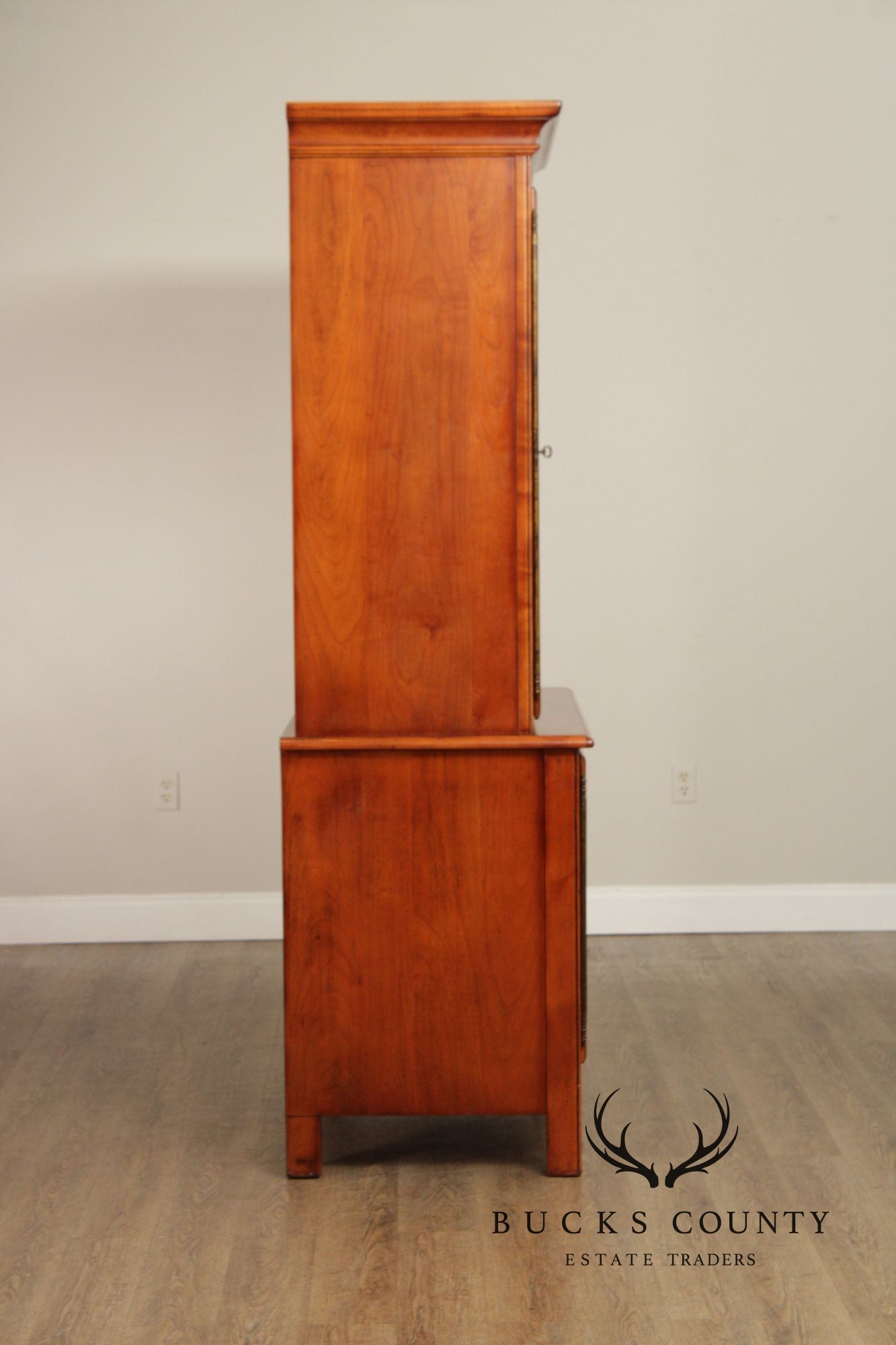 Guido Michele Italian Provincial China Display Cabinet