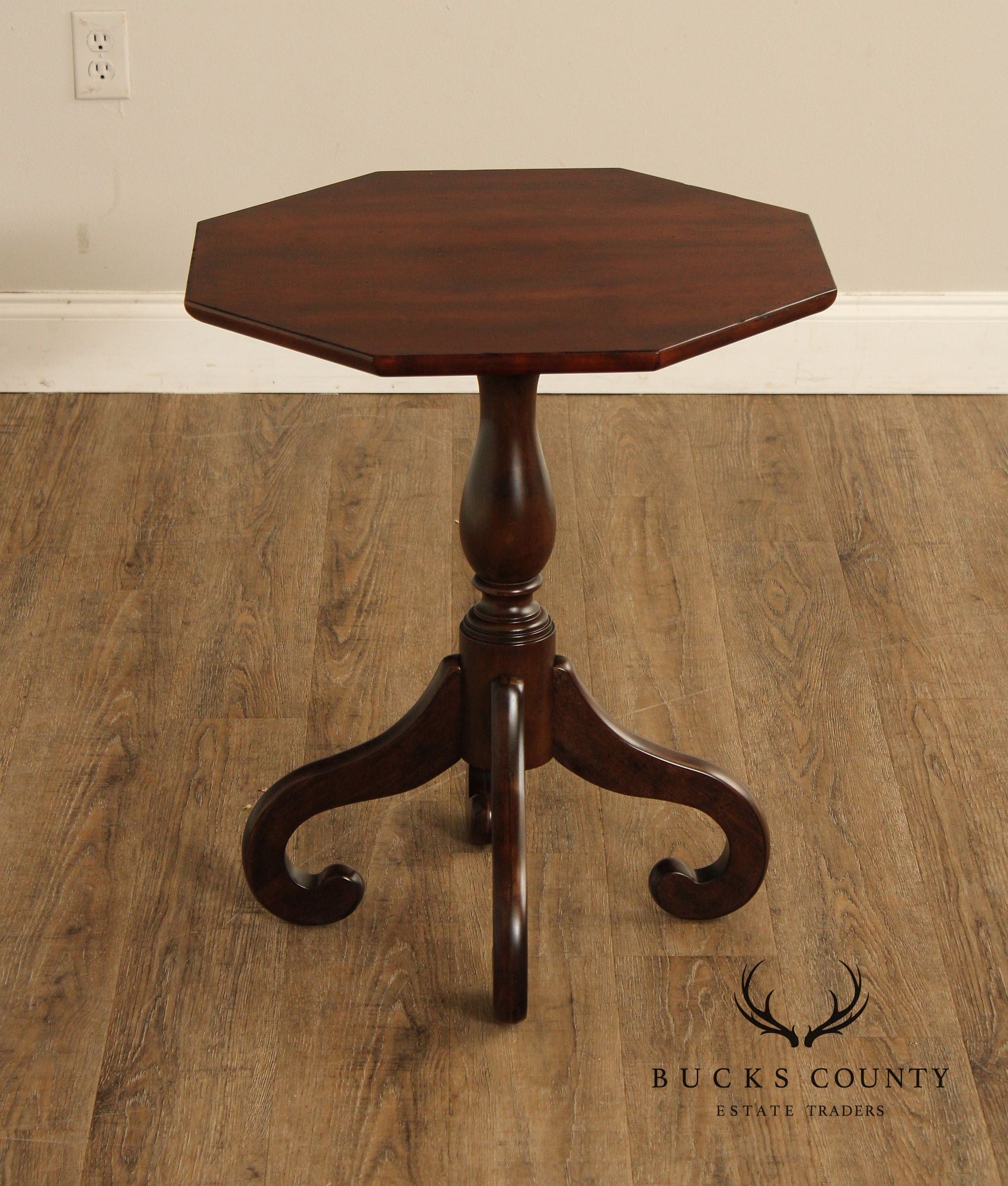 Kincaid Artisan’s Shoppe Solid Wood Octagonal Side Table