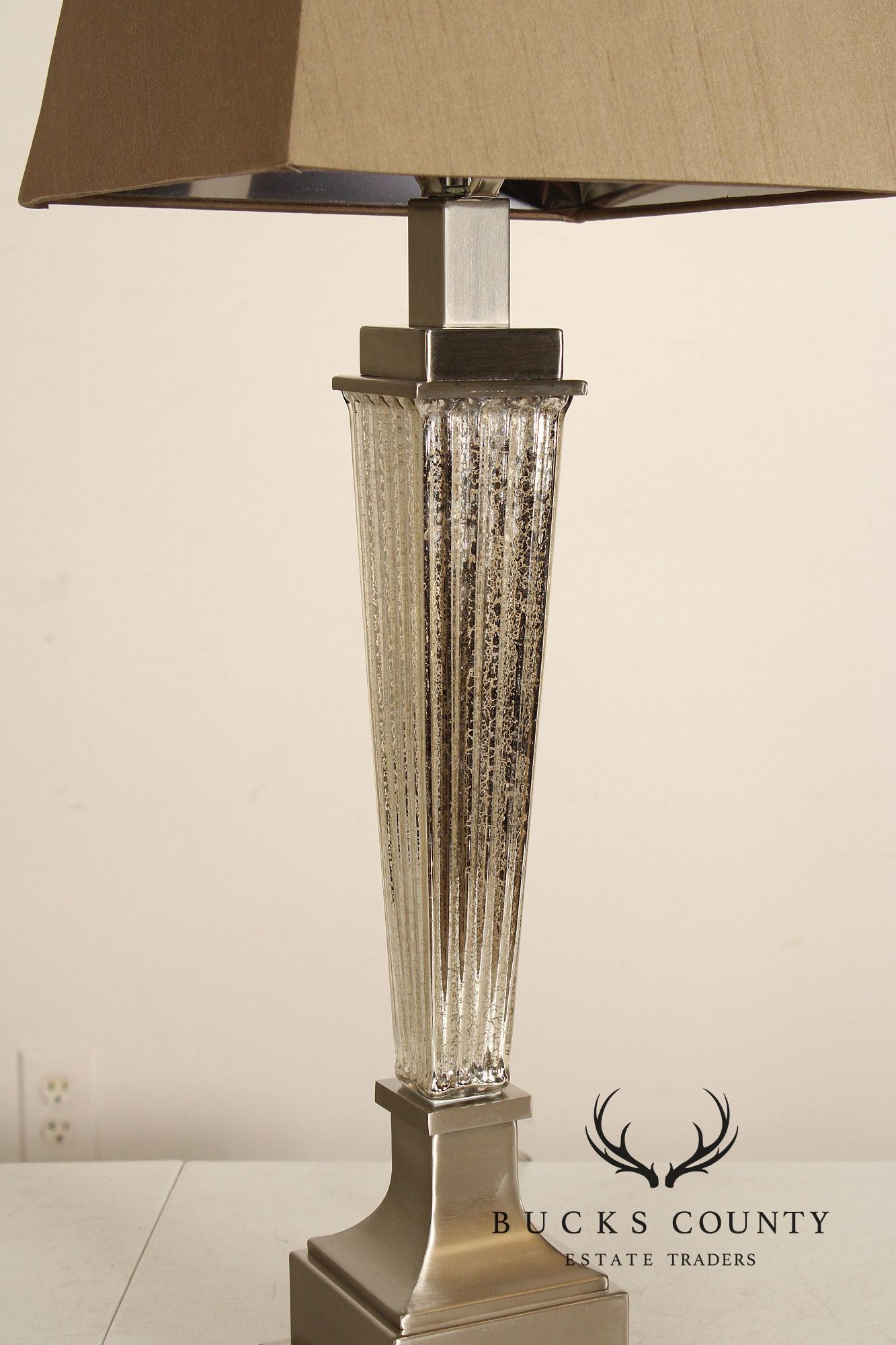 Uttermost Art Deco Style Pair of 'Canino' Table Lamps