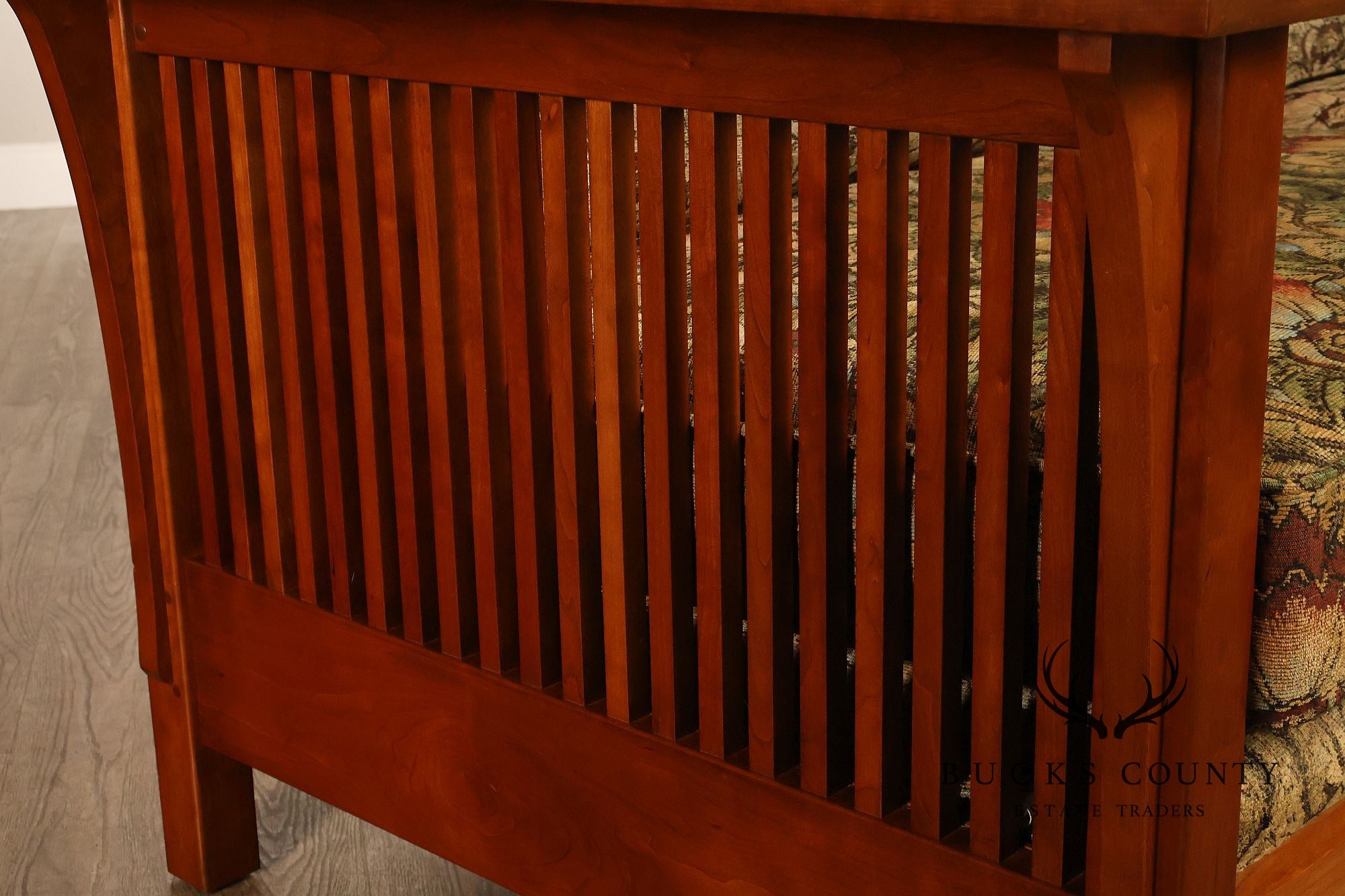 Stickley Mission Collection 'Fayetteville' Cherry Frame Sofa