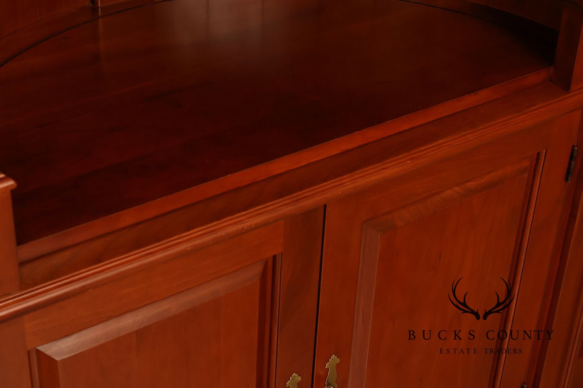Harden Chippendale Style Cherry Library Bookcase