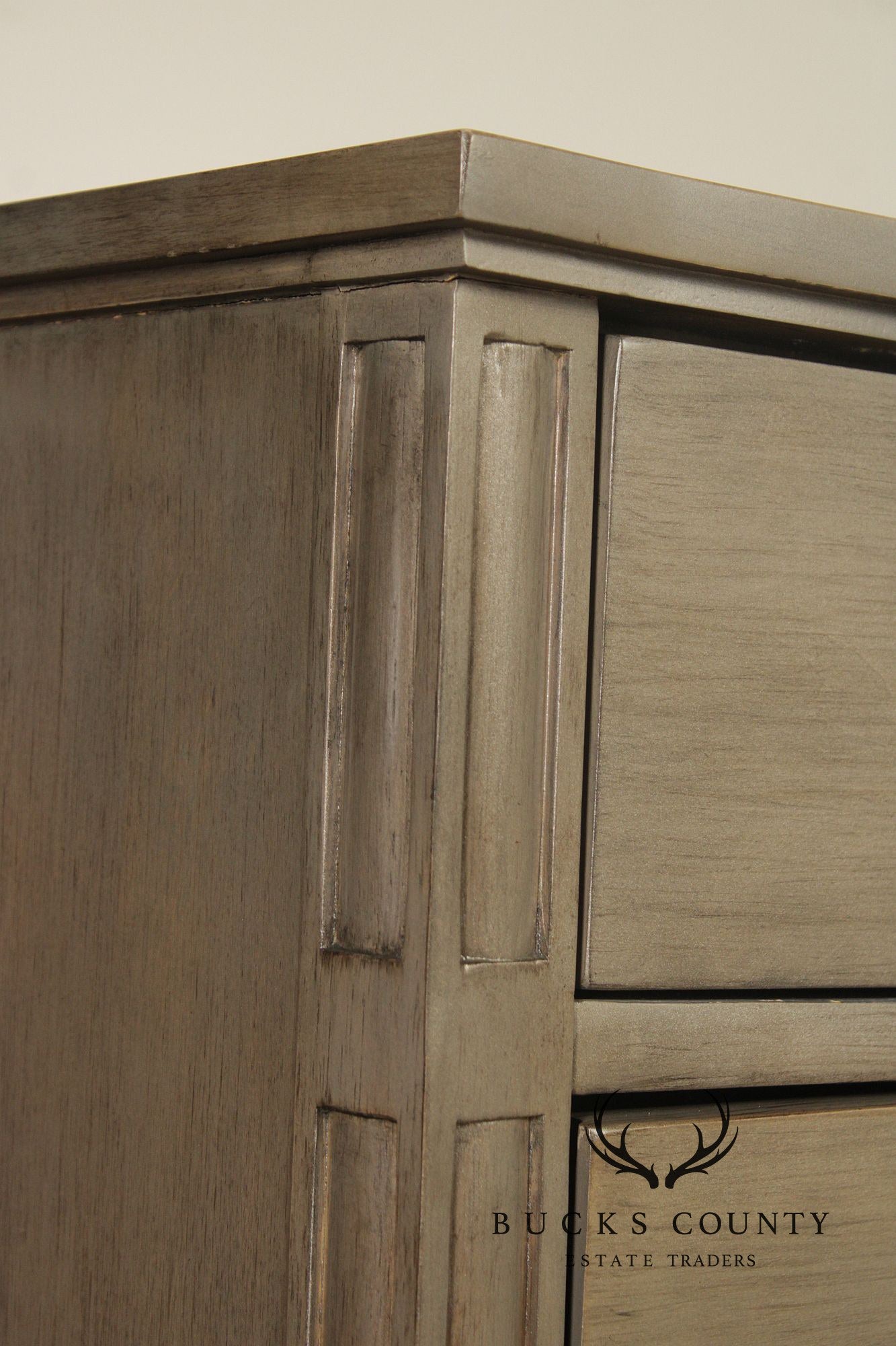 Stanley Furniture Mulholland Collection Gray Media Chest