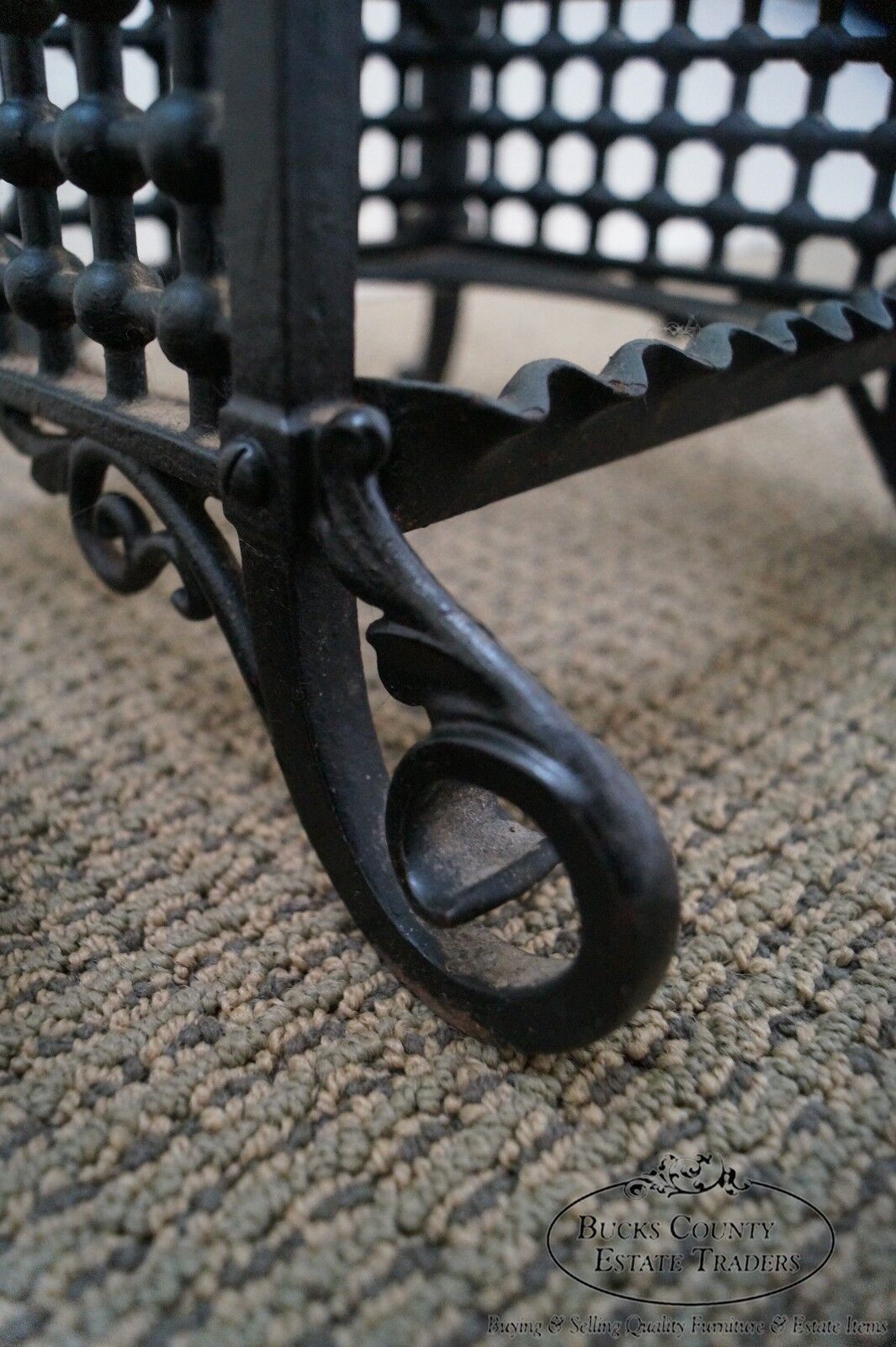 Bradley & Hubbard Antique Cast Iron Cane Stand