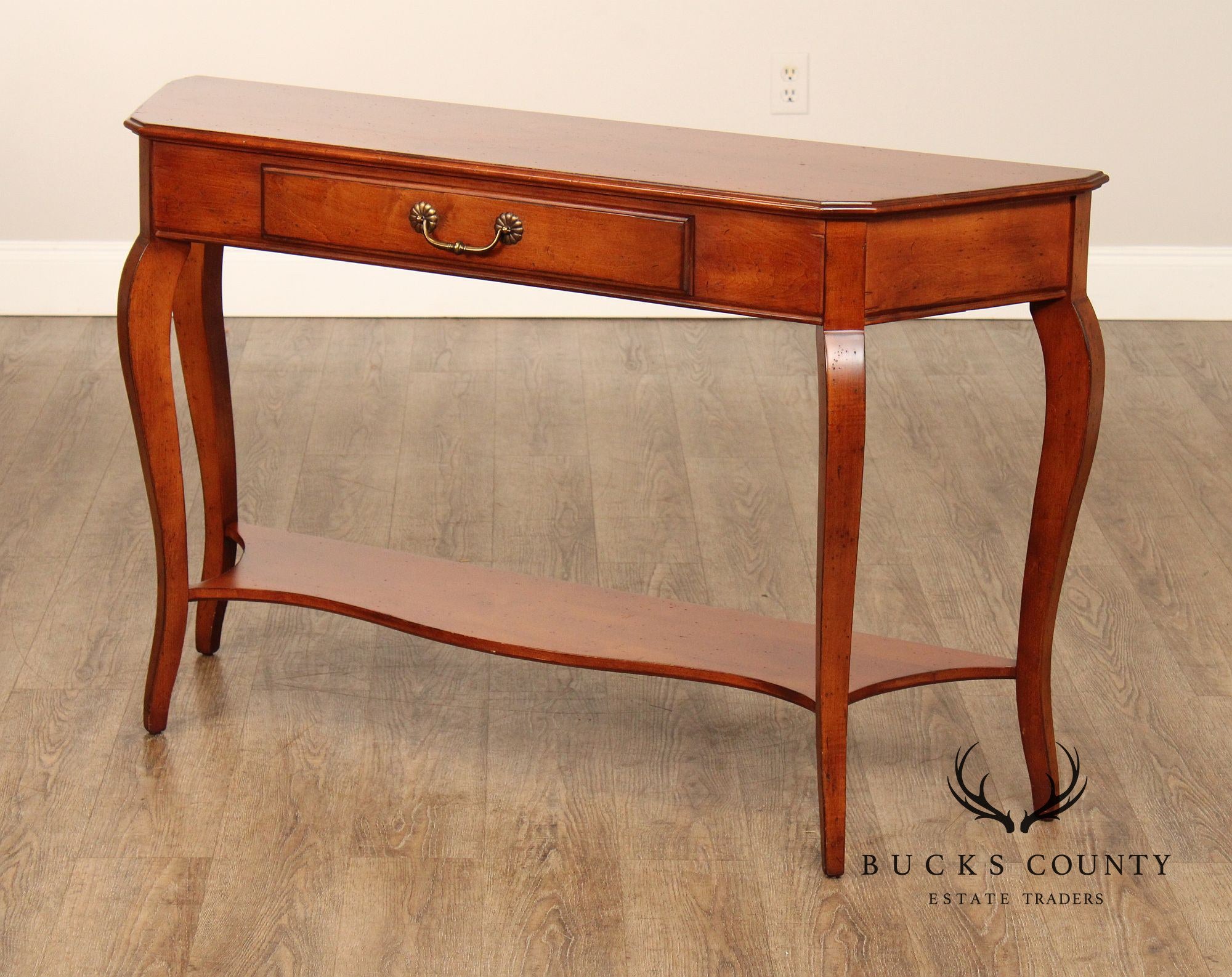 Superior Furniture Co. French Country Style Cherry Console Table