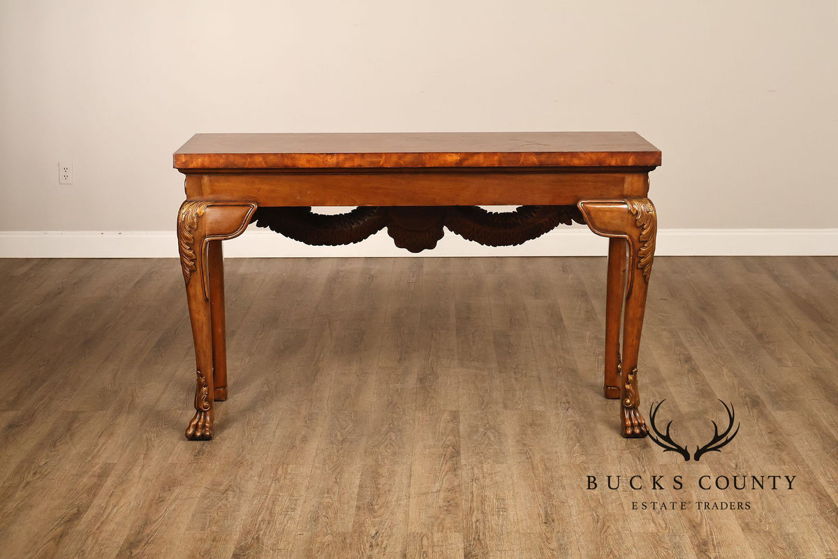 Theodore Alexander Althorp Mahogany George III Style Console Table