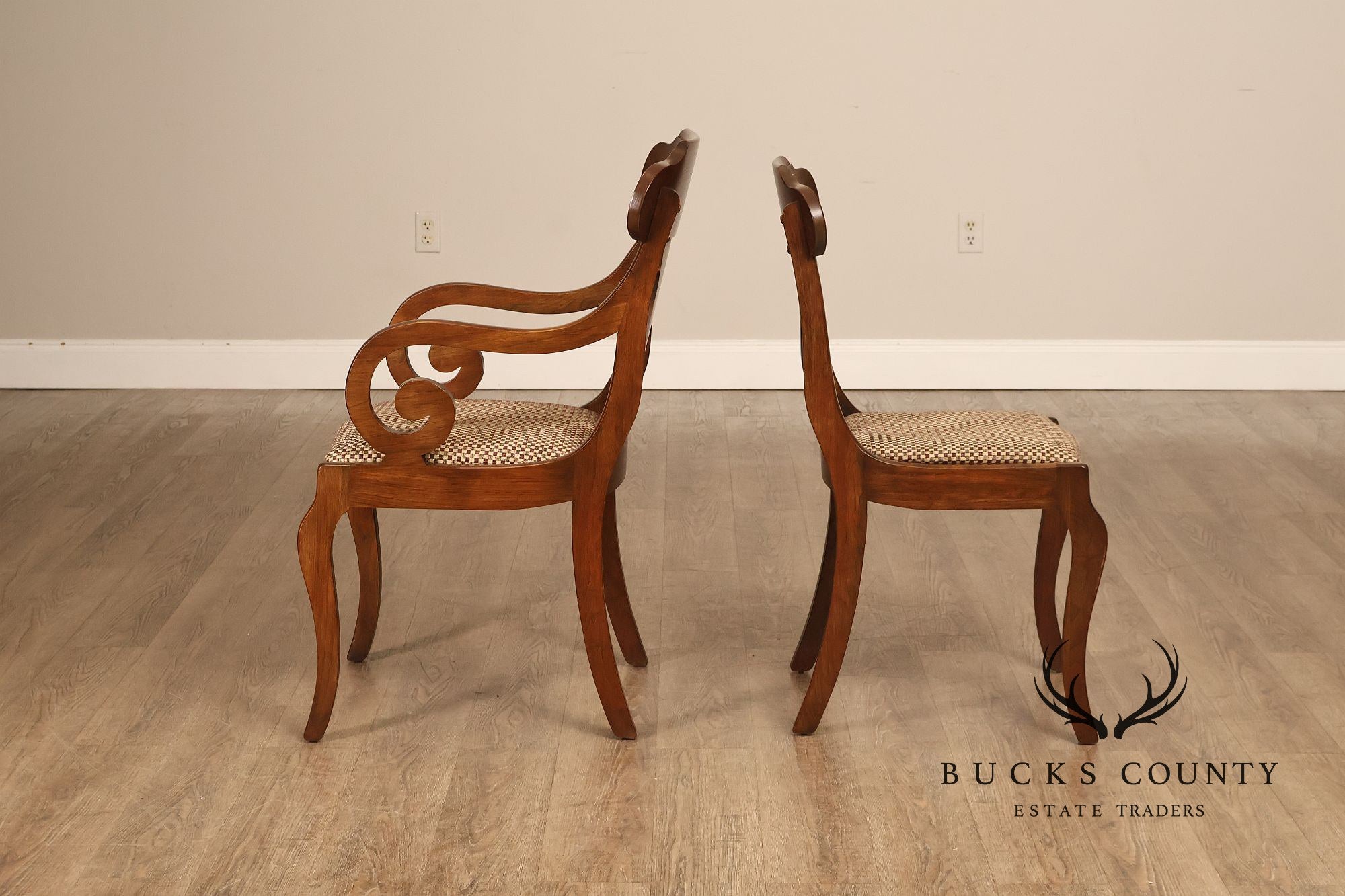 Pennsylvania House Empire Style Vintage Set Of Six Style Cherry Dining Chairs