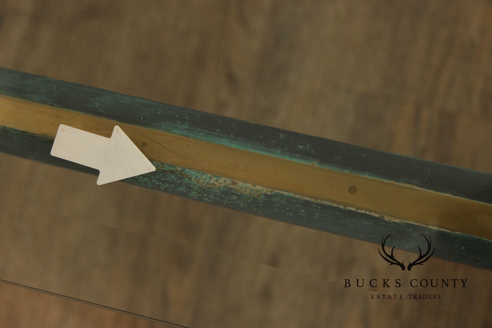 Baroque Style Glass Top Wrought Iron Coffee Table